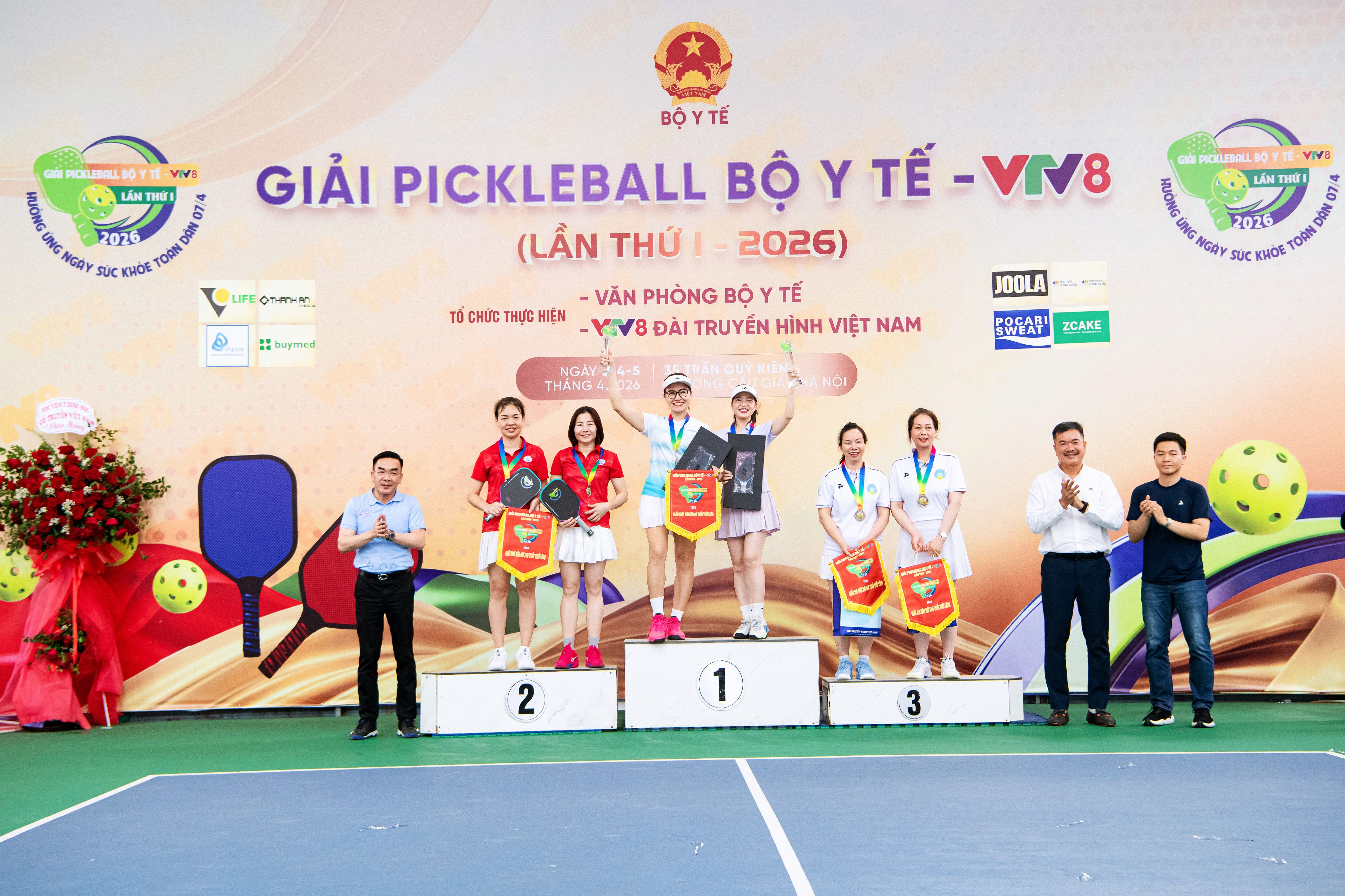 Ấn tượng Giải Pickleball Bộ Y tế - VTV8 lần thứ I năm 2026- Ảnh 15. Ấn tượng Giải Pickleball Bộ Y tế - VTV8 lần thứ I năm 2026- Ảnh 15.