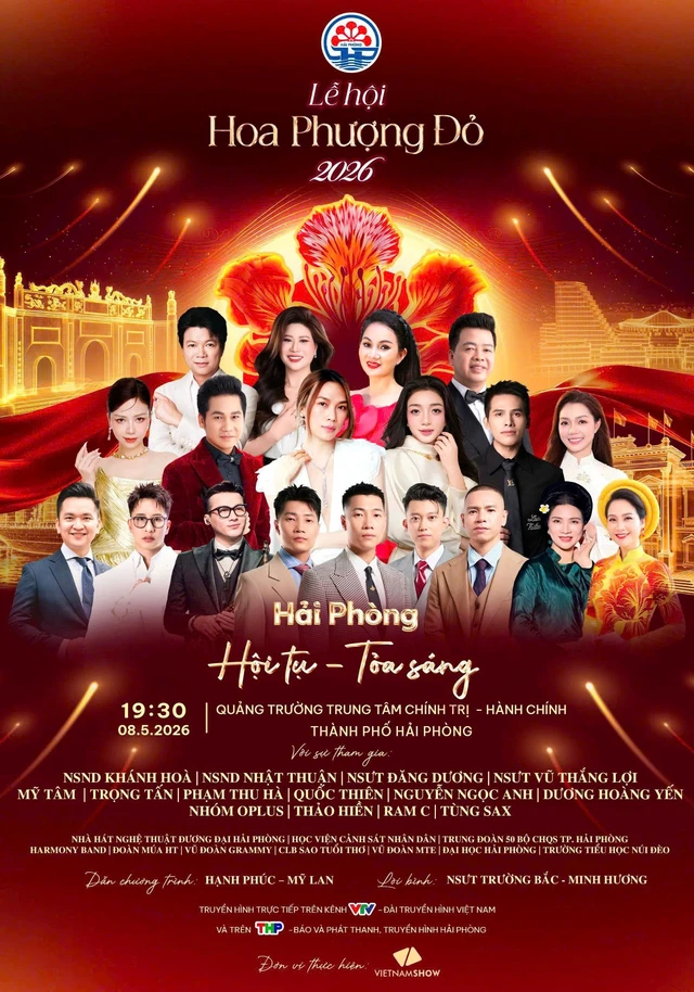 THTT Khai mạc Lễ hội Hoa phượng đỏ - Hải Phòng 2026 (20h10, VTV1) - Ảnh 1.