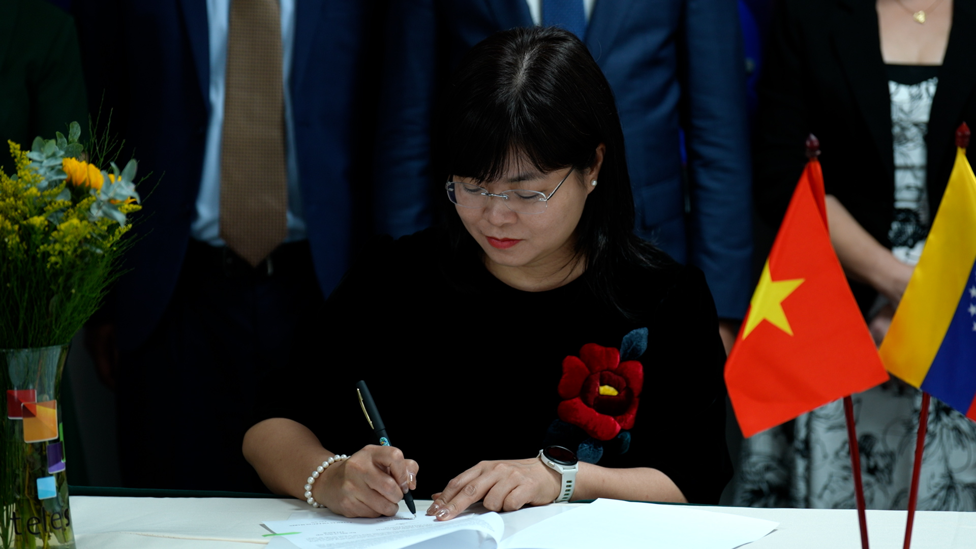 Ban Truyền hình đối ngoại, Đài THVN và Đài Truyền hình Phương Nam (TeleSUR) ký thỏa thuận hợp tác- Ảnh 1. Ban Truyền hình đối ngoại, Đài THVN và Đài Truyền hình Phương Nam (TeleSUR) ký thỏa thuận hợp tác- Ảnh 1.
