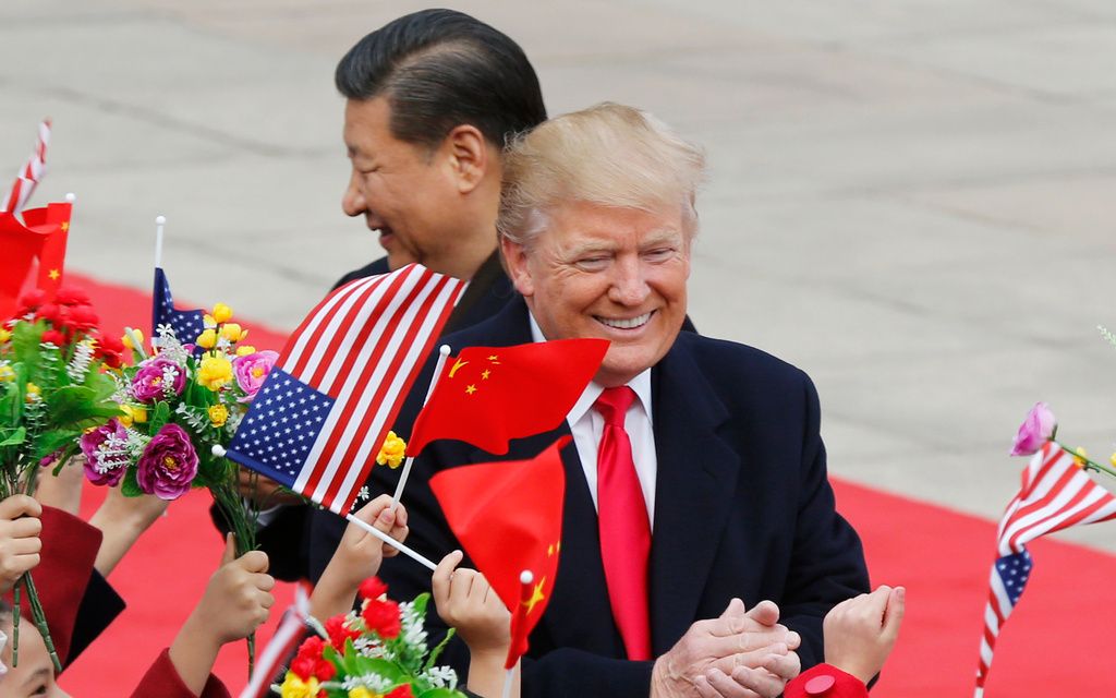 Tổng thống Donald Trump l&ecirc;n đường thăm Trung Quốc - Ảnh 3.