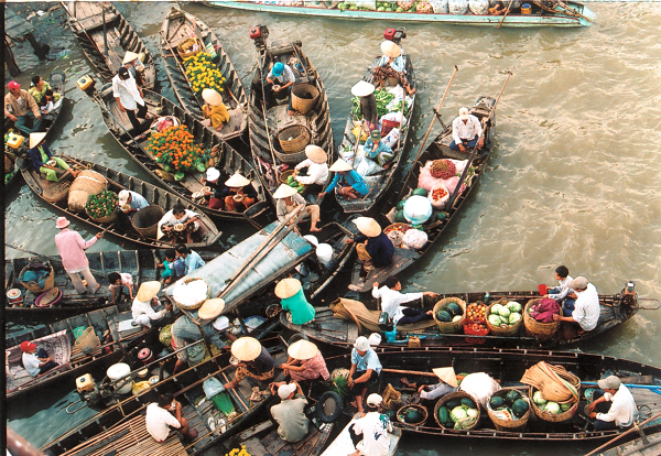 Chợ nổi Cái Răng – Linh hồn của văn hóa sông nước Cửu Long- Ảnh 2. Chợ nổi Cái Răng – Linh hồn của văn hóa sông nước Cửu Long- Ảnh 2.