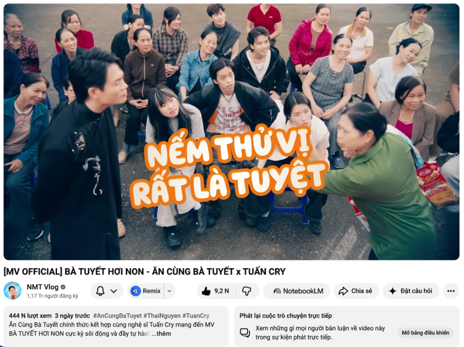 Tuấn Cry bắt tay Bà Tuyết viết câu chuyện ẩm thực bằng âm nhạc với MV “Bà Tuyết Hơi Non” - Ảnh 7.