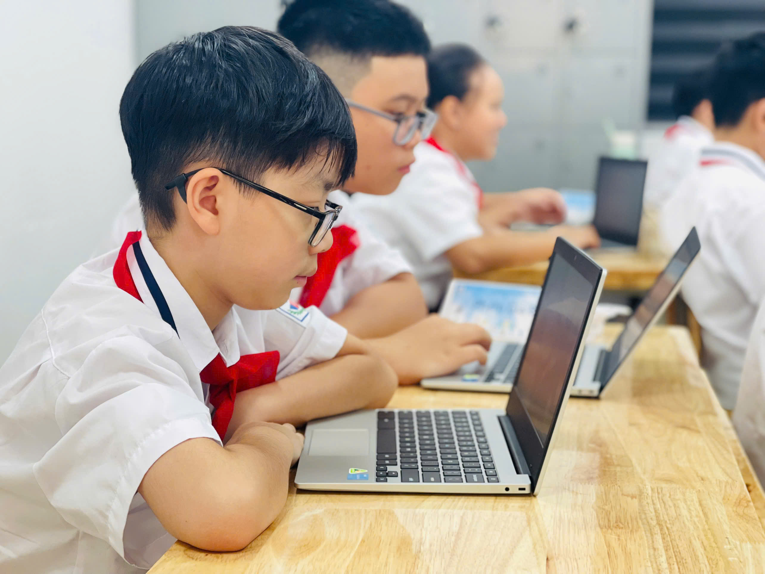 Một năm vận hành lớp học số Google tại THCS Giảng Võ: Thay đổi cách dạy và cách học - Ảnh 5.