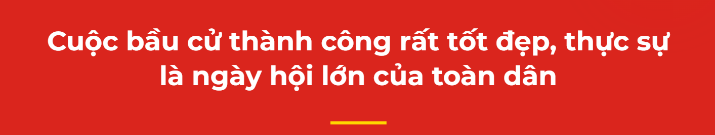 Chủ tịch Quốc hội: Cuộc bầu cử là dấu mốc quan trọng trong tiến trình phát triển của đất nước - Ảnh 1.