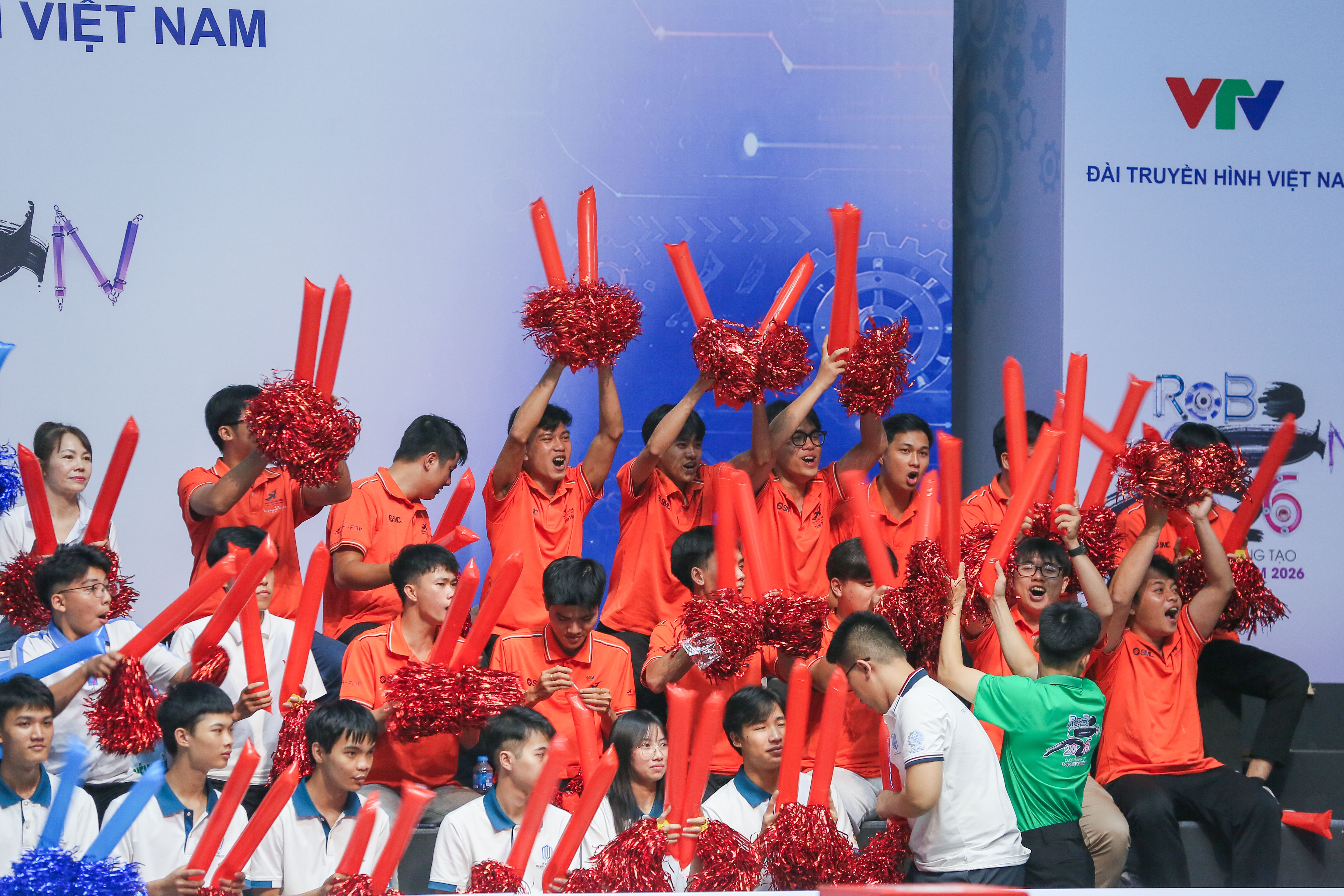 Vòng Chung kết Robocon Việt Nam 2026: Nhìn lại ngày thi đấu đầu tiên - Ảnh 21.