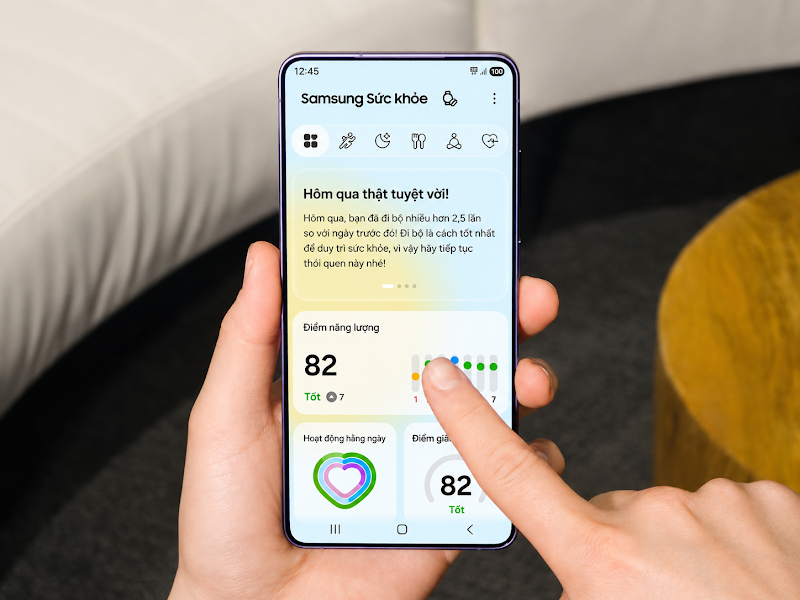Khi Galaxy AI trở thành "huấn luyện viên sức khỏe" 24/7 của dân văn phòng: Đừng đợi đến khi mệt mới nghỉ - Ảnh 4.