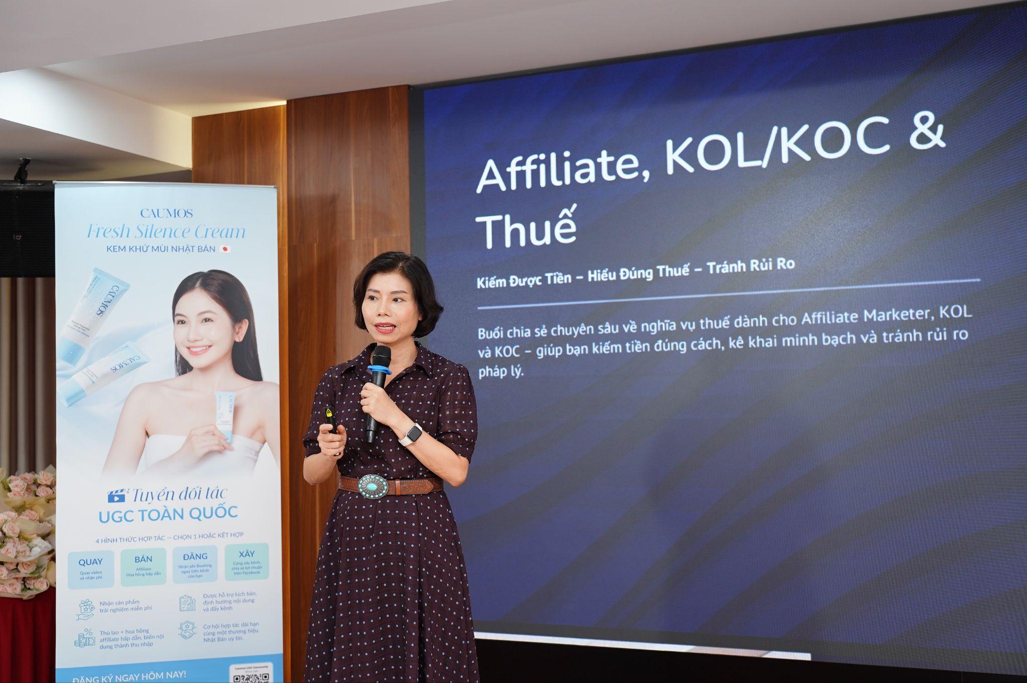 Caumos đồng hành tại sự kiện "Từ Affiliate cá nhân đến hệ thống thu nhập bền vững bằng AI" - Ảnh 2.