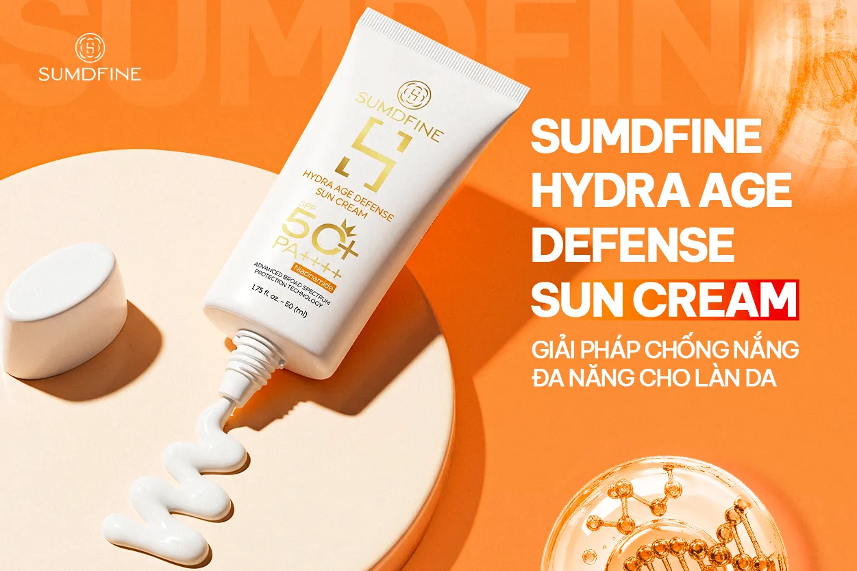 Theo VTV chia sẻ: Sumdfine Hydra Age Defense Sun Cream: Giải pháp chống nắng đa năng cho làn da hiện đại 5 package media 63080623802357988545096