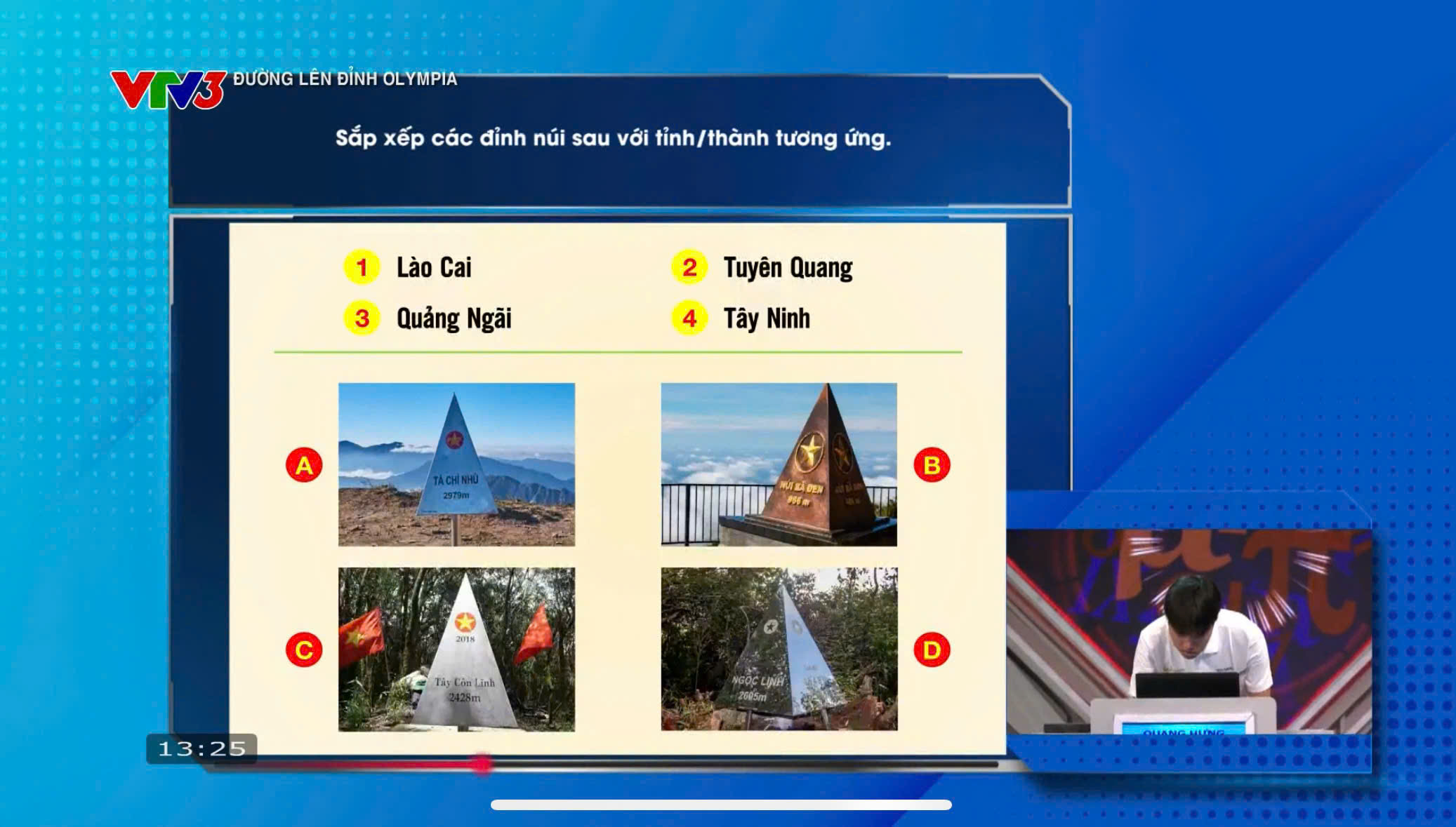 Đường Lên Đỉnh Olympia: Lộ Diện 2 Thí Sinh Giành Vé Cuối Cùng Cuộc Thi Quý Iii 13 Đường Lên Đỉnh Olympia: Lộ Diện 2 Thí Sinh Giành Vé Cuối Cùng Cuộc Thi Quý Iii - Ảnh 4.