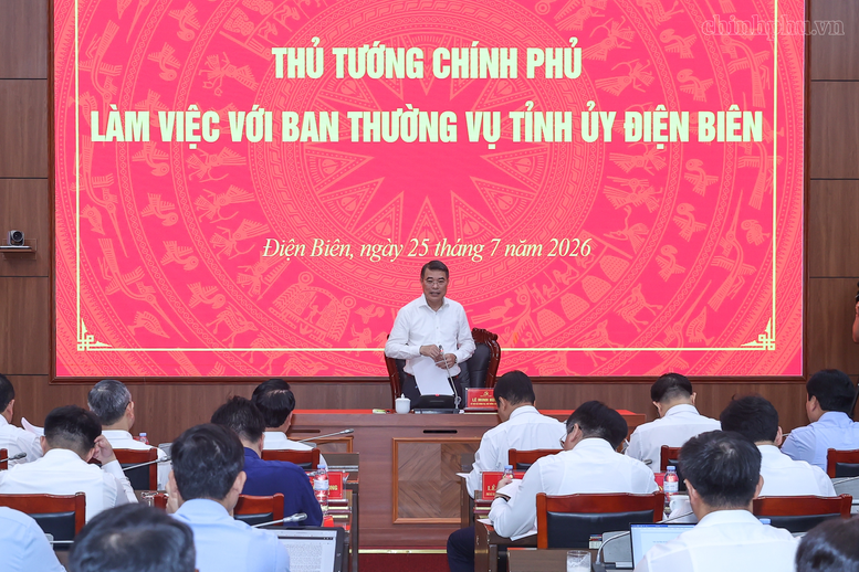 Thủ tướng: Điện Bi&ecirc;n phải cạnh tranh bằng năng lực điều h&agrave;nh, mạnh dạn đề xuất cơ chế để bứt ph&aacute; - Ảnh 1.