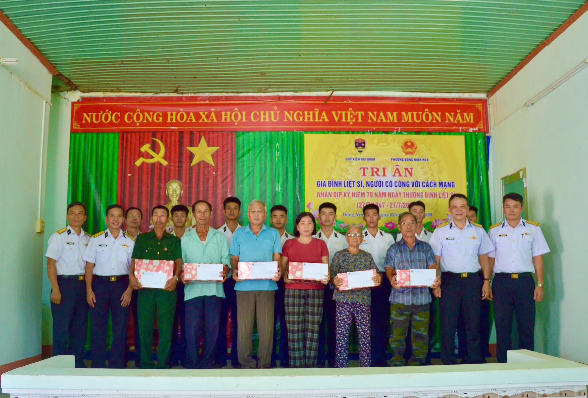 Lan tỏa hình ảnh "Người chiến sĩ Hải quân" qua chuỗi hoạt động tri ân của Học viện Hải quân dịp 27/7 - Ảnh 4.
