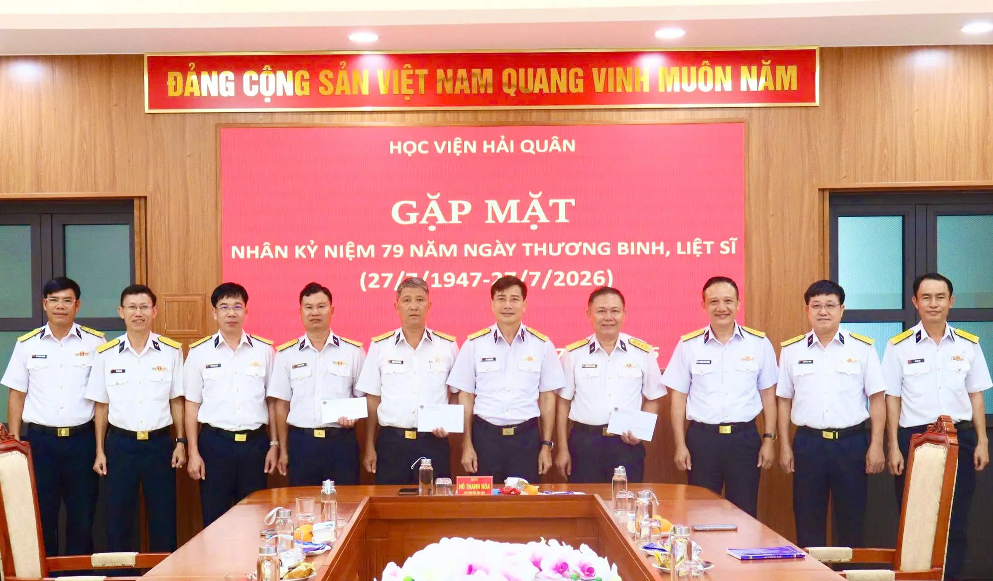 Lan tỏa hình ảnh "Người chiến sĩ Hải quân" qua chuỗi hoạt động tri ân của Học viện Hải quân dịp 27/7 - Ảnh 6.