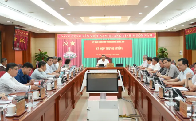 Ban B&iacute; thư thi h&agrave;nh kỷ luật 5 đảng vi&ecirc;n vi phạm - Ảnh 1.