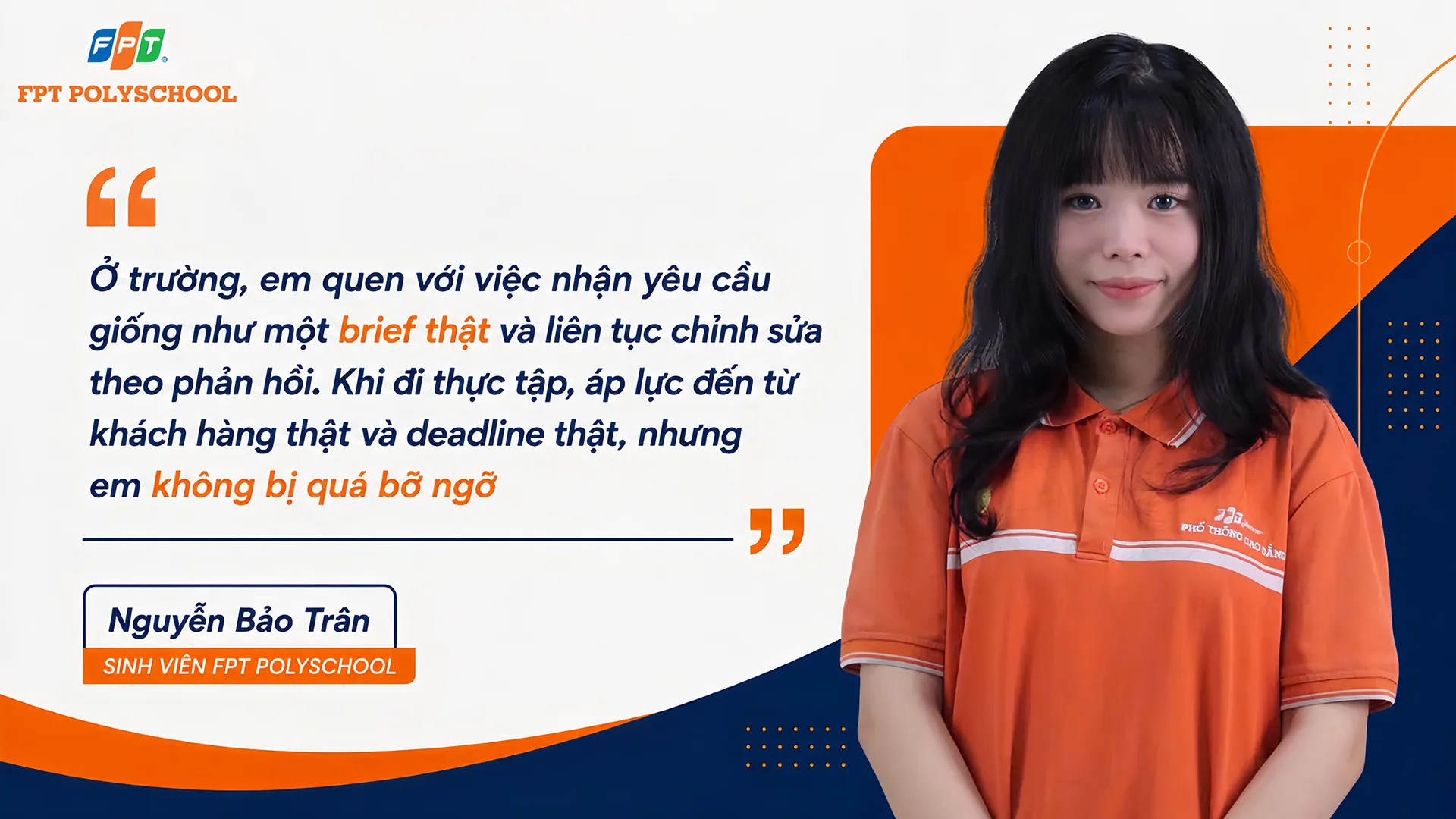 Nền tảng thực học: Bệ ph&oacute;ng gi&uacute;p cựu sinh vi&ecirc;n FPT PolySchool tự tin bước tiếp tr&ecirc;n h&agrave;nh tr&igrave;nh học tập - Ảnh 2.