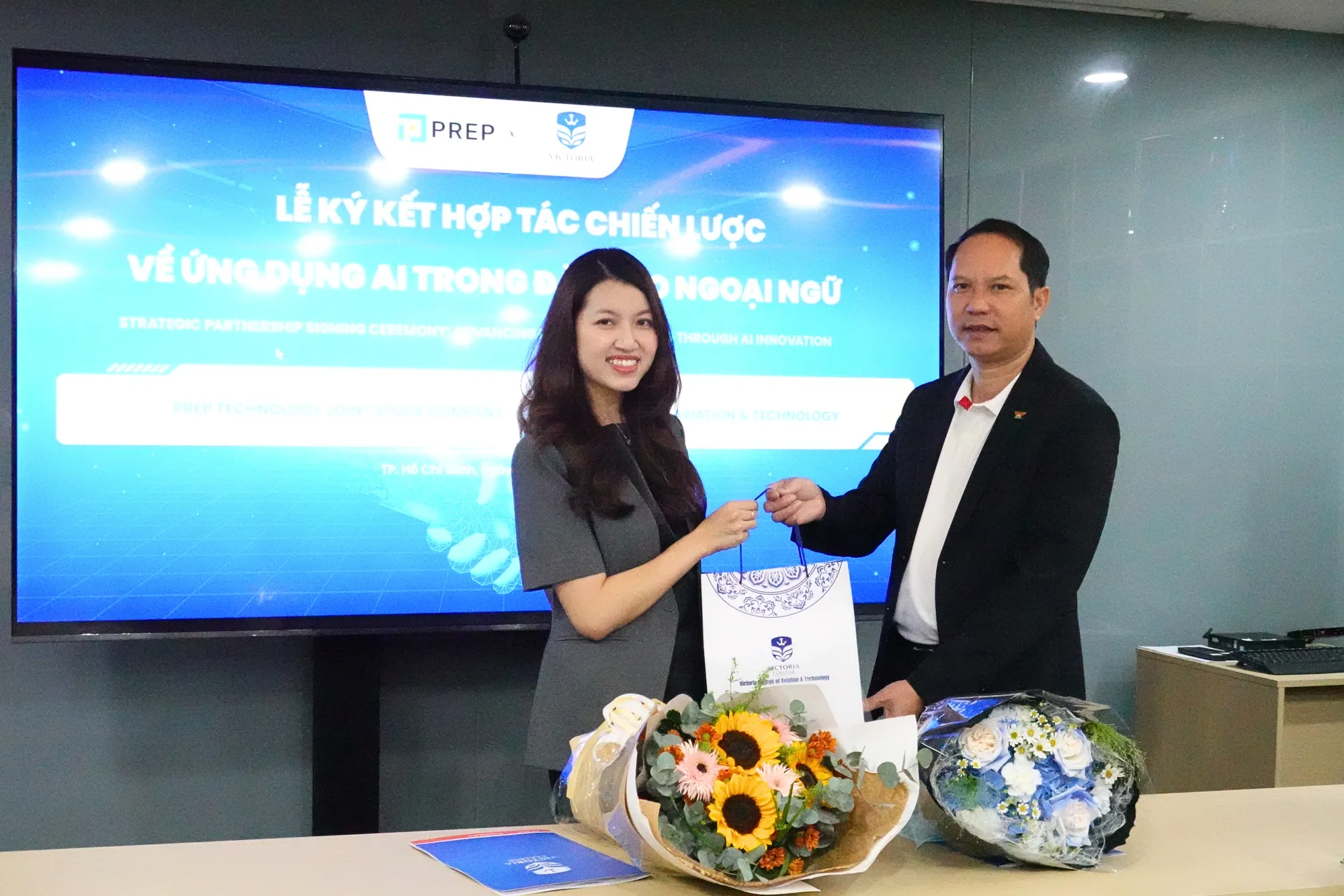 Prep v&agrave; Trường Trung cấp H&agrave;ng kh&ocirc;ng & C&ocirc;ng nghệ Khải Ho&agrave;n ch&iacute;nh thức k&yacute; kết hợp t&aacute;c chiến lược - Ảnh 3.