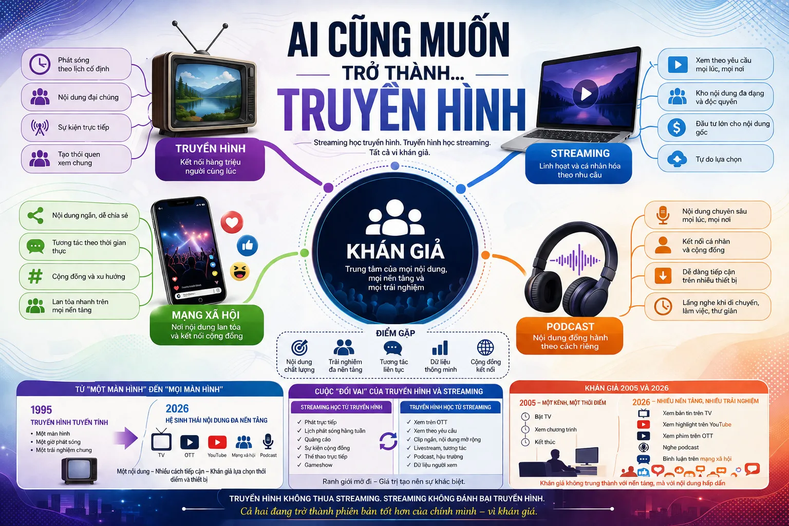 Xu Hướng “Lấn Sân” Trong Ngành Truyền Hình - Ảnh 1.