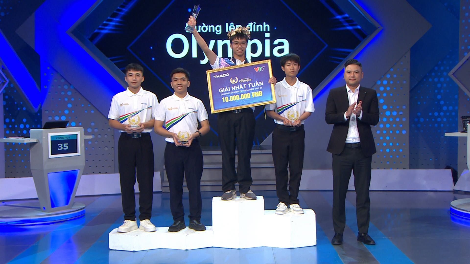Đường lên đỉnh Olympia: Chinh phục mốc 300 điểm, nam sinh Hà Nội bứt phá ngoạn mục giành vòng nguyệt quế - Ảnh 6.