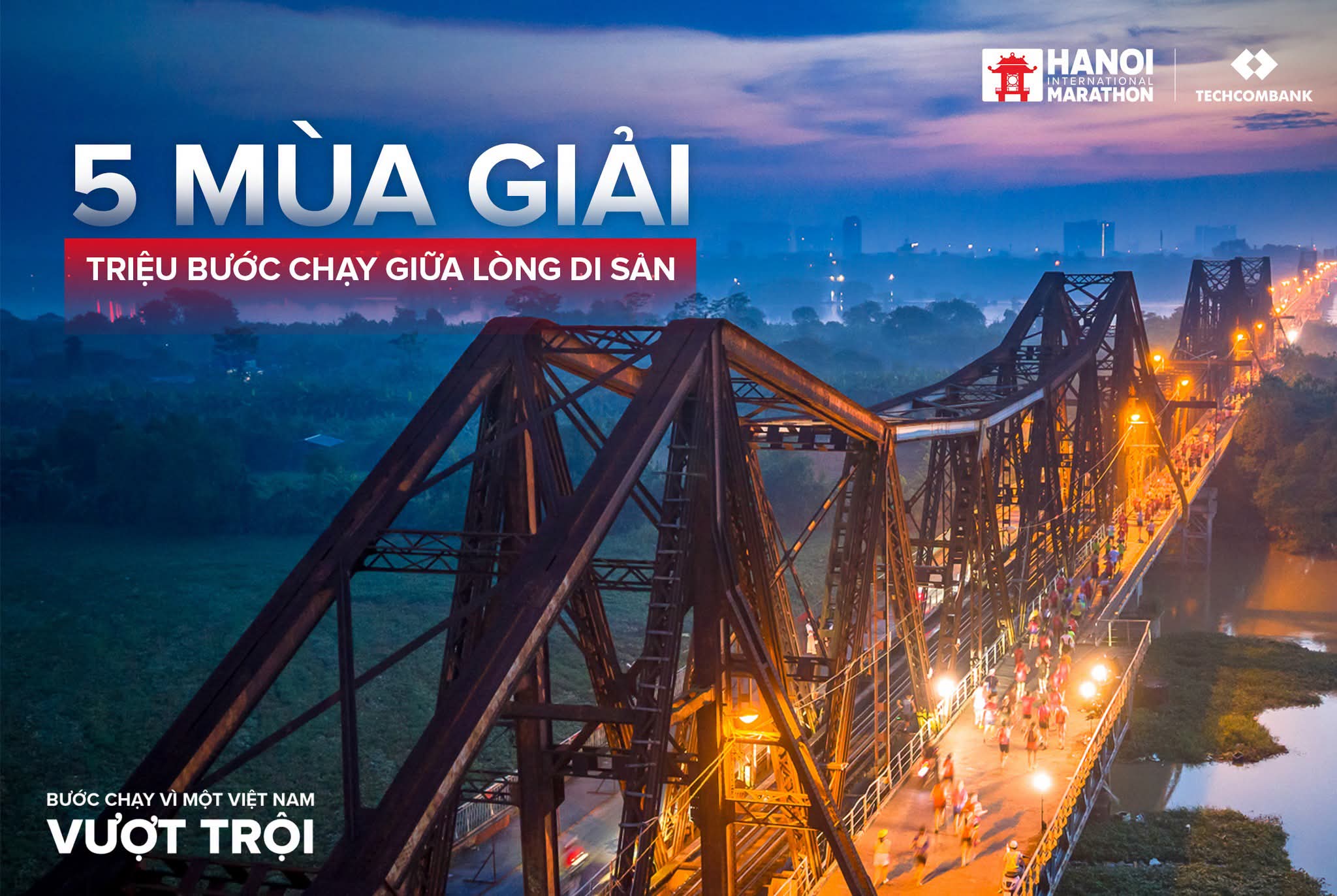 Giải Marathon Quốc tế H&agrave; Nội Techcombank 2026 lan tỏa tinh thần &ldquo;Một bước chạy. Triệu bước tiến&rdquo;- Ảnh 2.