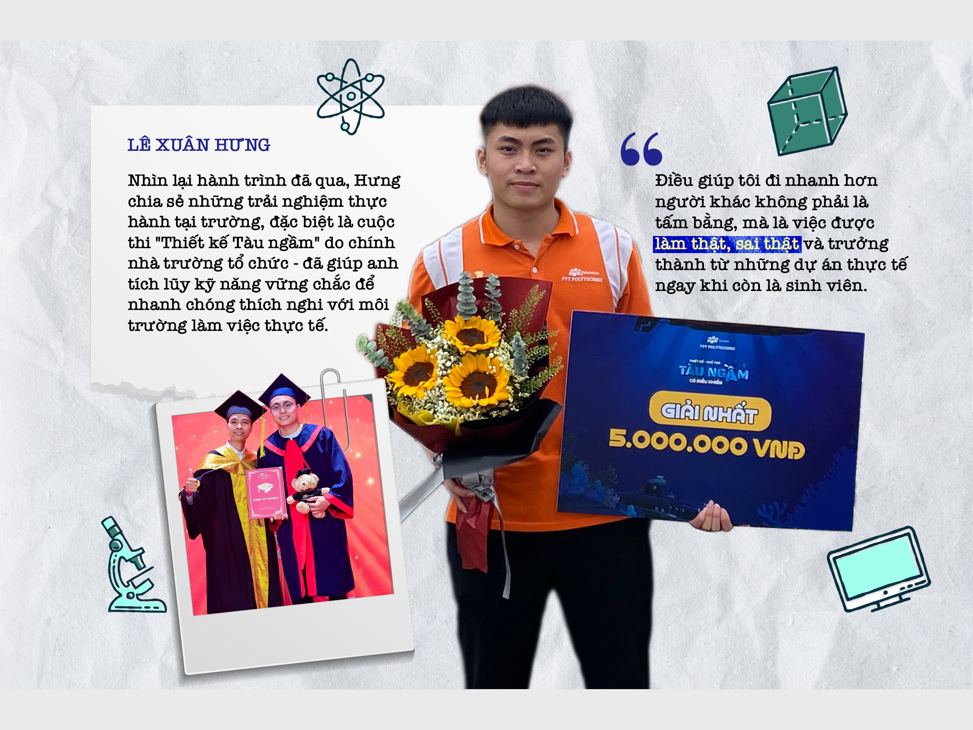 Tuổi 20 thu nhập nghìn đô nhờ lựa chọn con đường thực chiến - Ảnh 7.