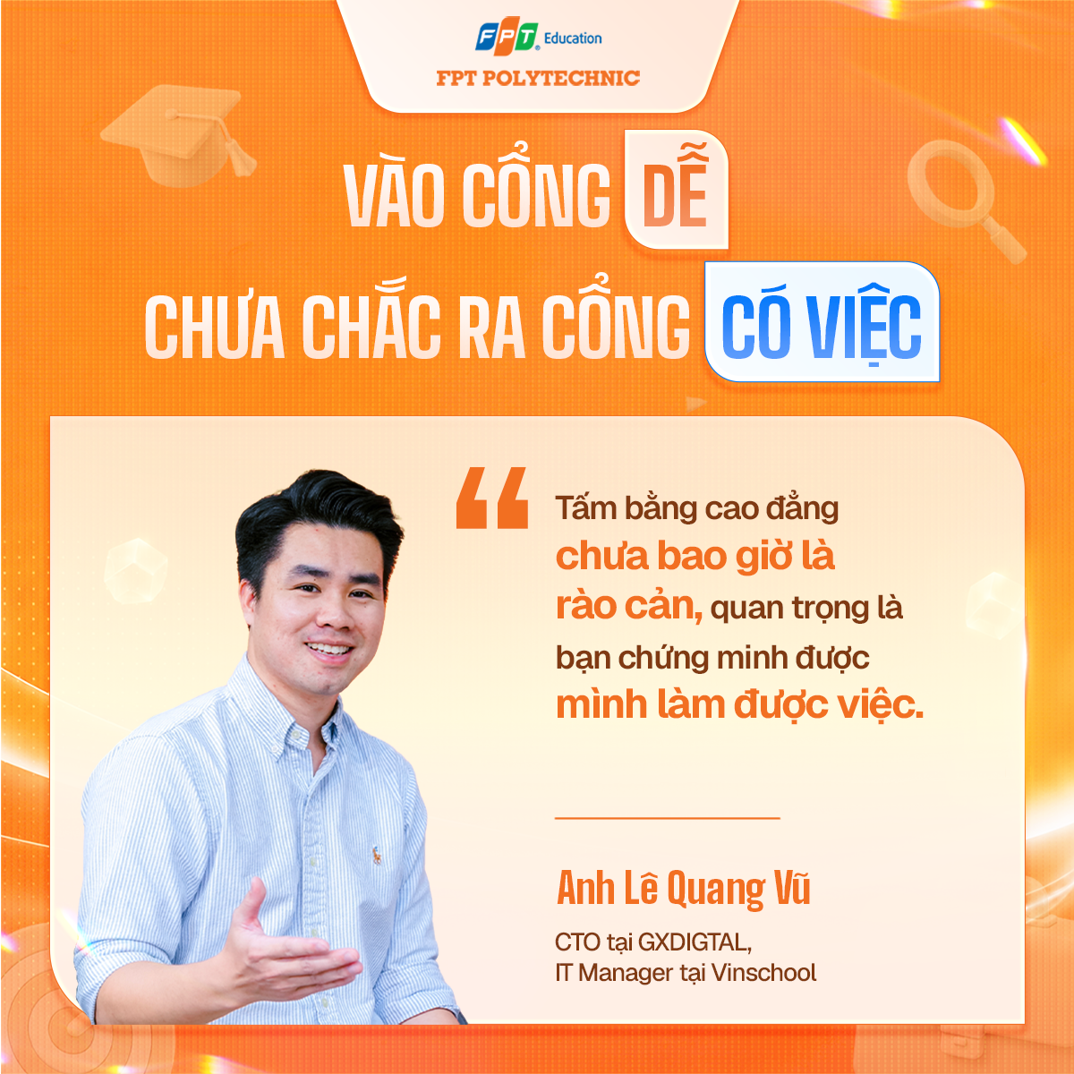 Quyết định năm 18 tuổi và bài toán chọn ngành chọn trường thực chiến của CTO 9X - Ảnh 5.