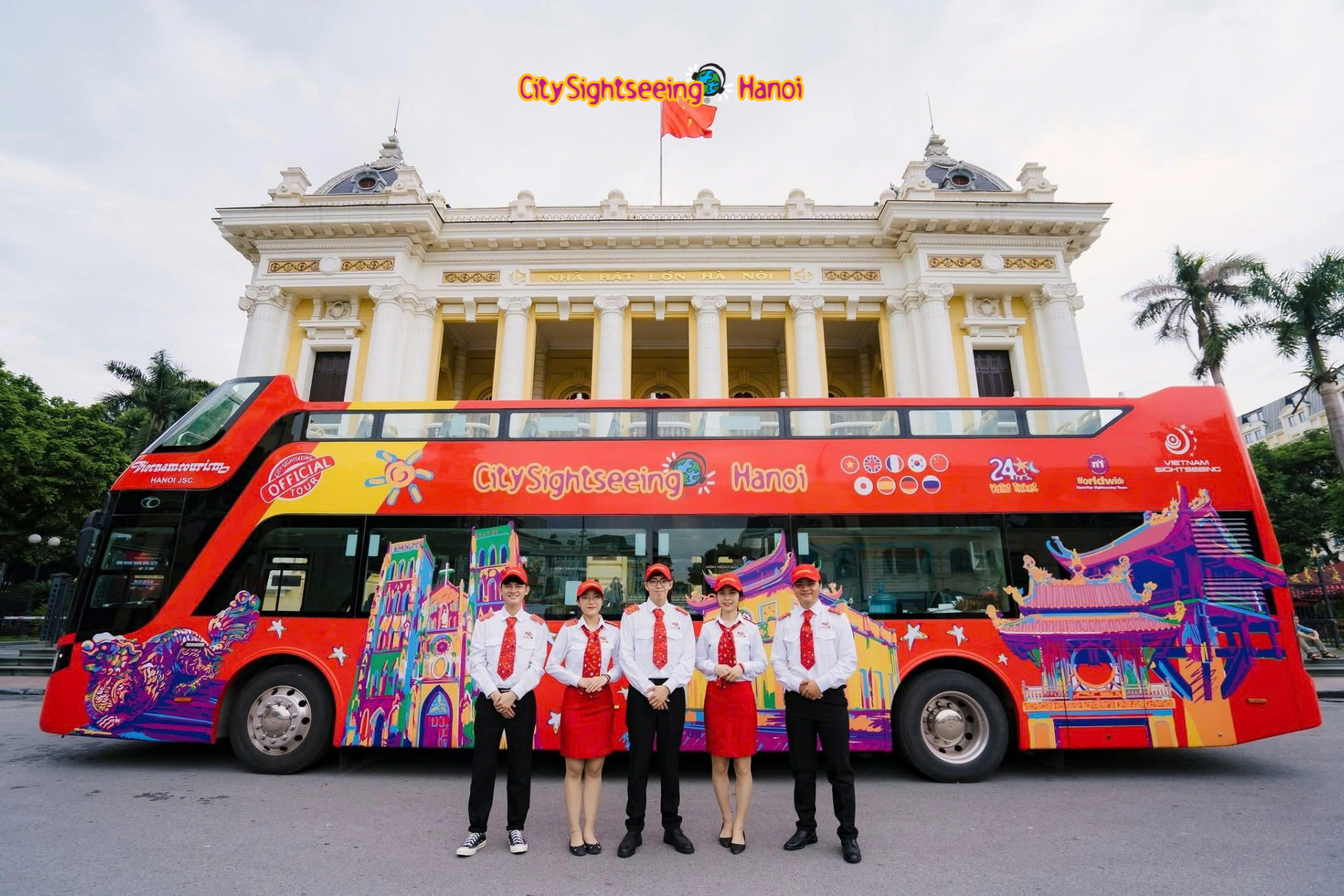 Bus 2 tầng Hà Nội - Vietnam Sightseeing: 7 năm nâng tầm du lịch nội đô- Ảnh 1.