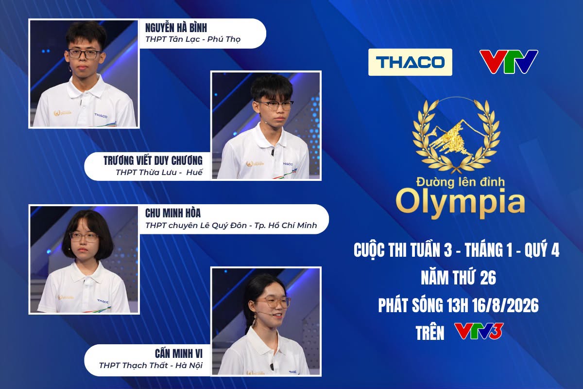 Mất Cơ Hội Ở Vòng Vượt Chướng Ngại Vật, Nam Sinh Đến Từ Phú Thọ Vẫn Chiến Thắng Tại Đường Lên Đỉnh Olympia 8 Mất Cơ Hội Ở Vòng Vượt Chướng Ngại Vật, Nam Sinh Đến Từ Phú Thọ Vẫn Chiến Thắng Tại Đường Lên Đỉnh Olympia - Ảnh 1.