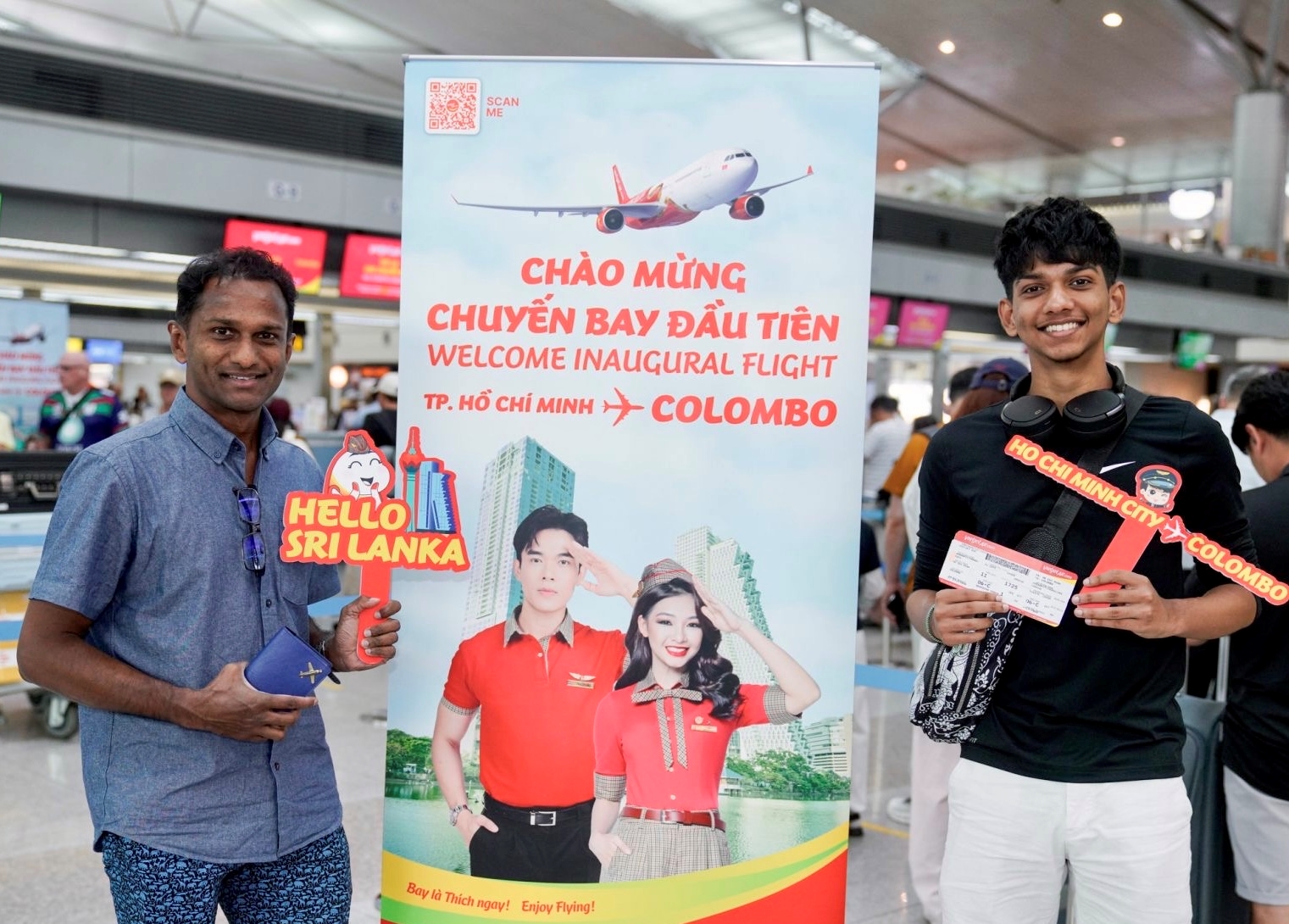 Vietjet khai trương đường bay thẳng Colombo - TP Hồ Chí Minh, mở lối đến đảo quốc Sri Lanka - Ảnh 1.