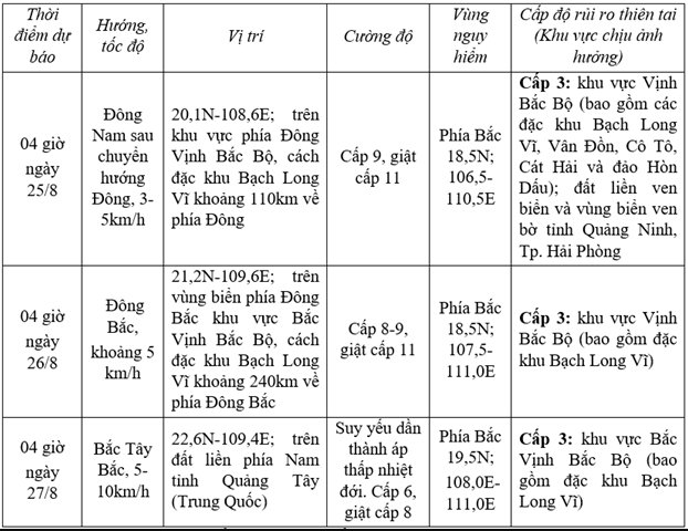 Bão số 4 giật cấp 11, gây mưa lớn ở Đông Bắc Bộ- Ảnh 2.