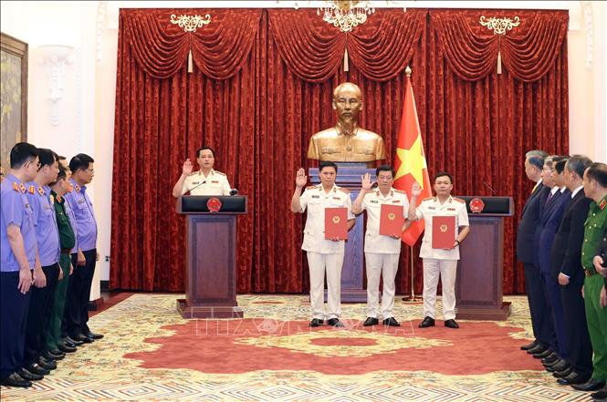 Tổng Bí thư, Chủ tịch nước Tô Lâm trao quyết định bổ nhiệm 4 Kiểm sát viên Viện kiểm sát nhân dân tối cao - Ảnh 4.