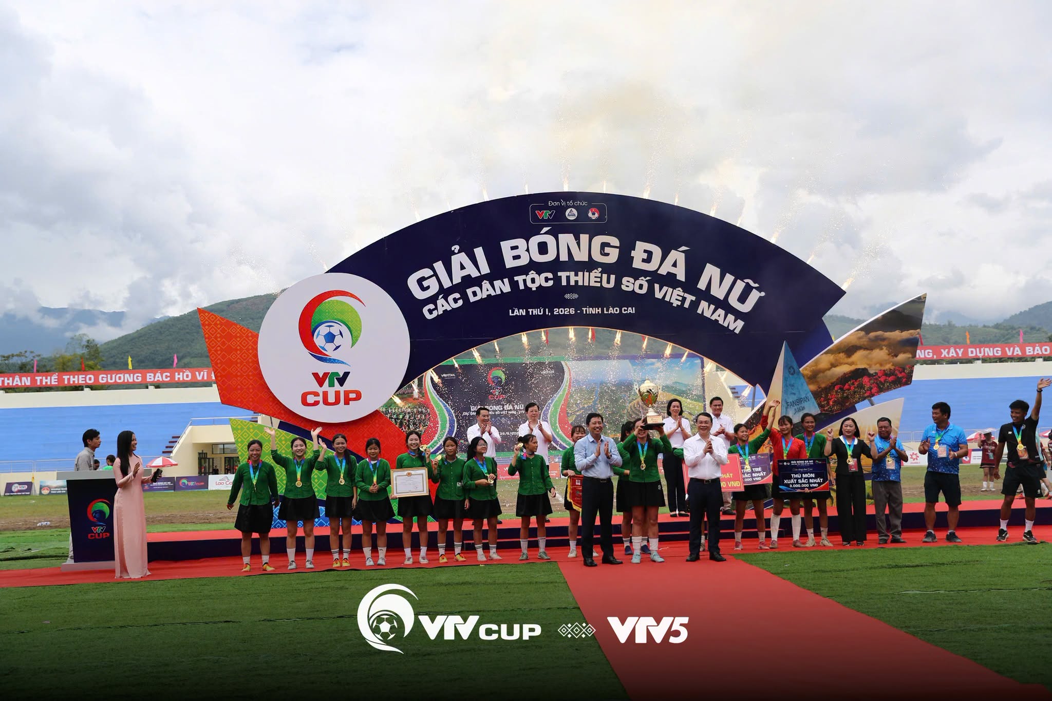 Khoảnh khắc bùng nổ của Chung kết Giải Bóng đá nữ các dân tộc thiểu số VTV Cup 2026 - Ảnh 19.