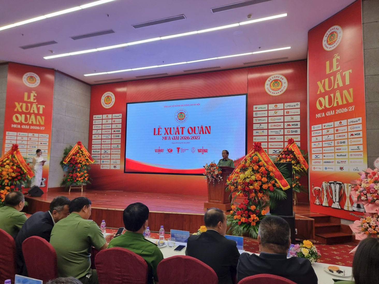 Câu lạc bộ Bóng đá Công an Hà Nội xuất quân, quyết tâm chinh phục mùa giải 2026/27- Ảnh 2.