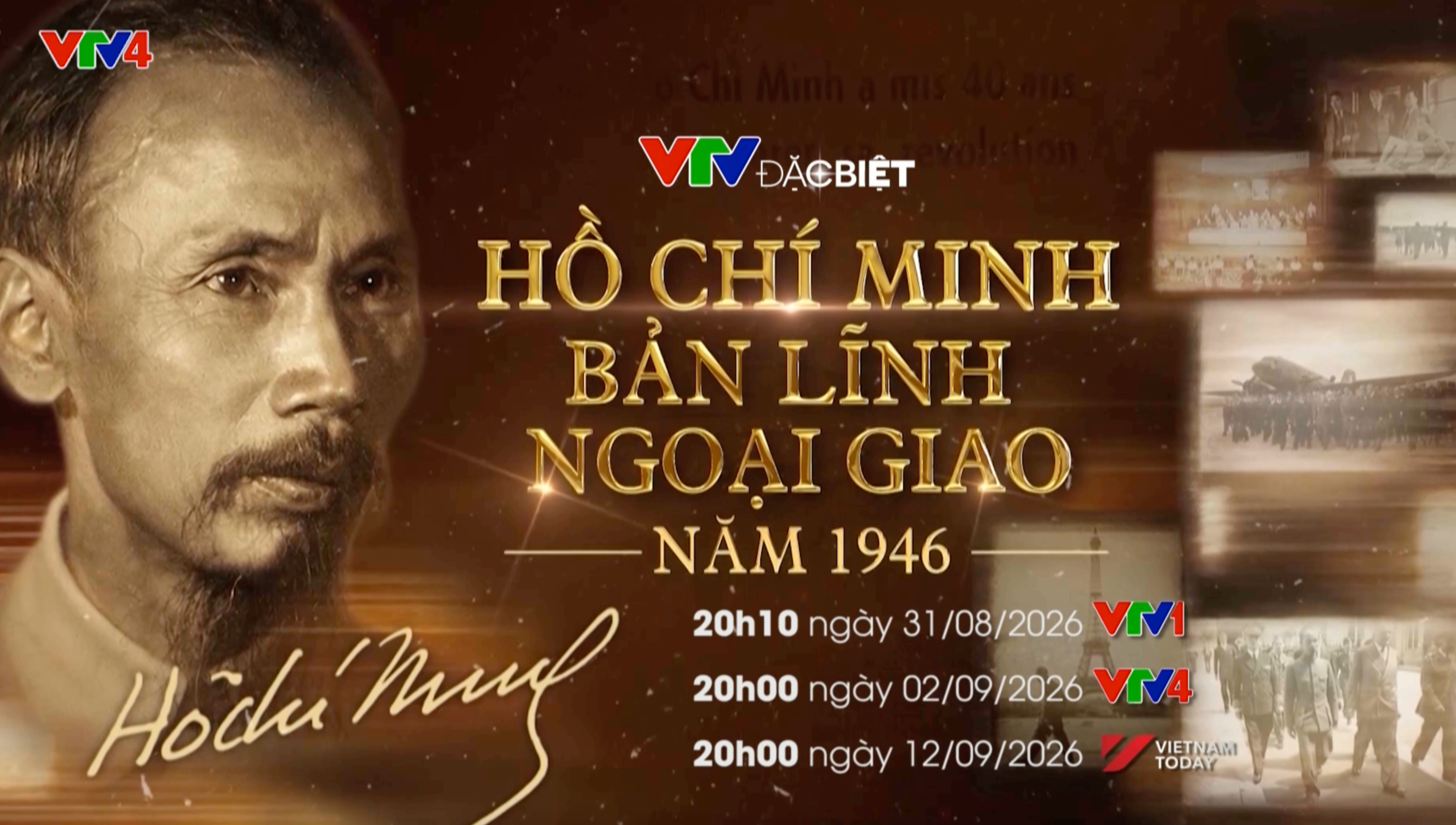 Đón xem VTV Đặc biệt "Hồ Chí Minh: Bản lĩnh ngoại giao năm 1946" (20h10, VTV1)- Ảnh 1.