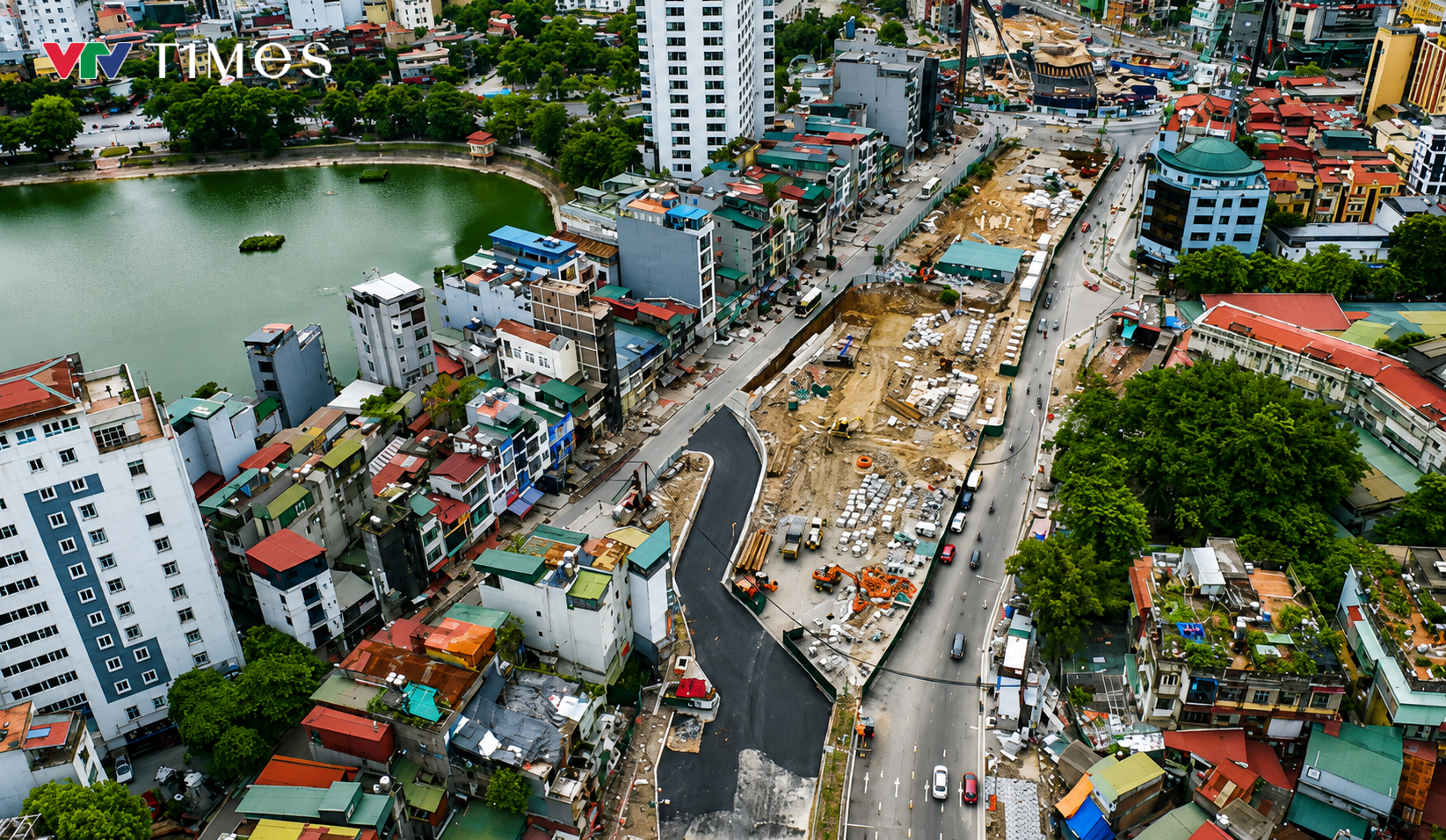 Dự án Vành đai 1 Hoàng Cầu - Voi Phục thành hình sau 8 tháng tăng tốc - Ảnh 8.