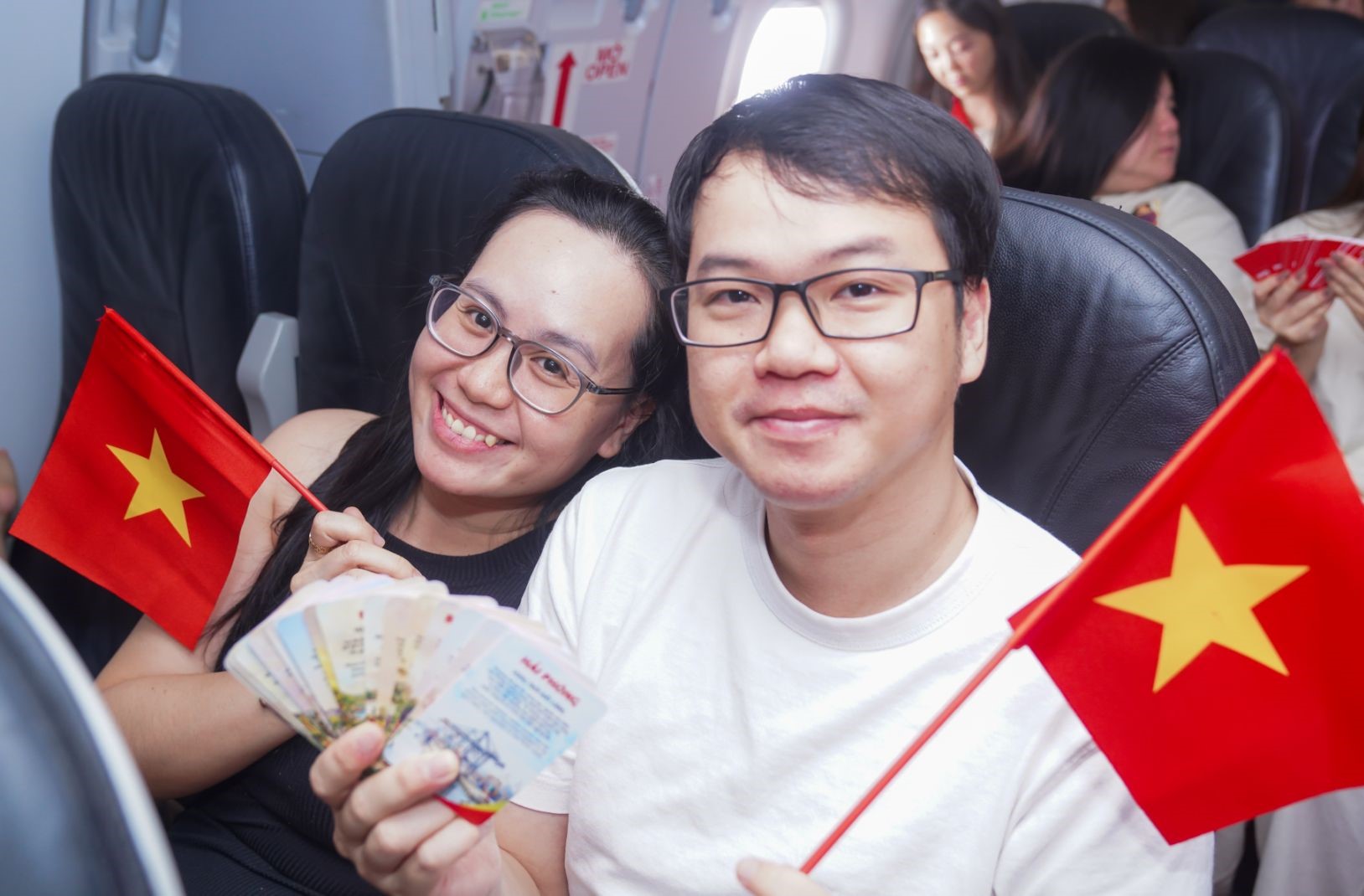 Sắc đỏ sao v&agrave;ng rực rỡ từ s&acirc;n bay đến những chuyến bay Vietjet dịp Quốc kh&aacute;nh 2/9- Ảnh 6.