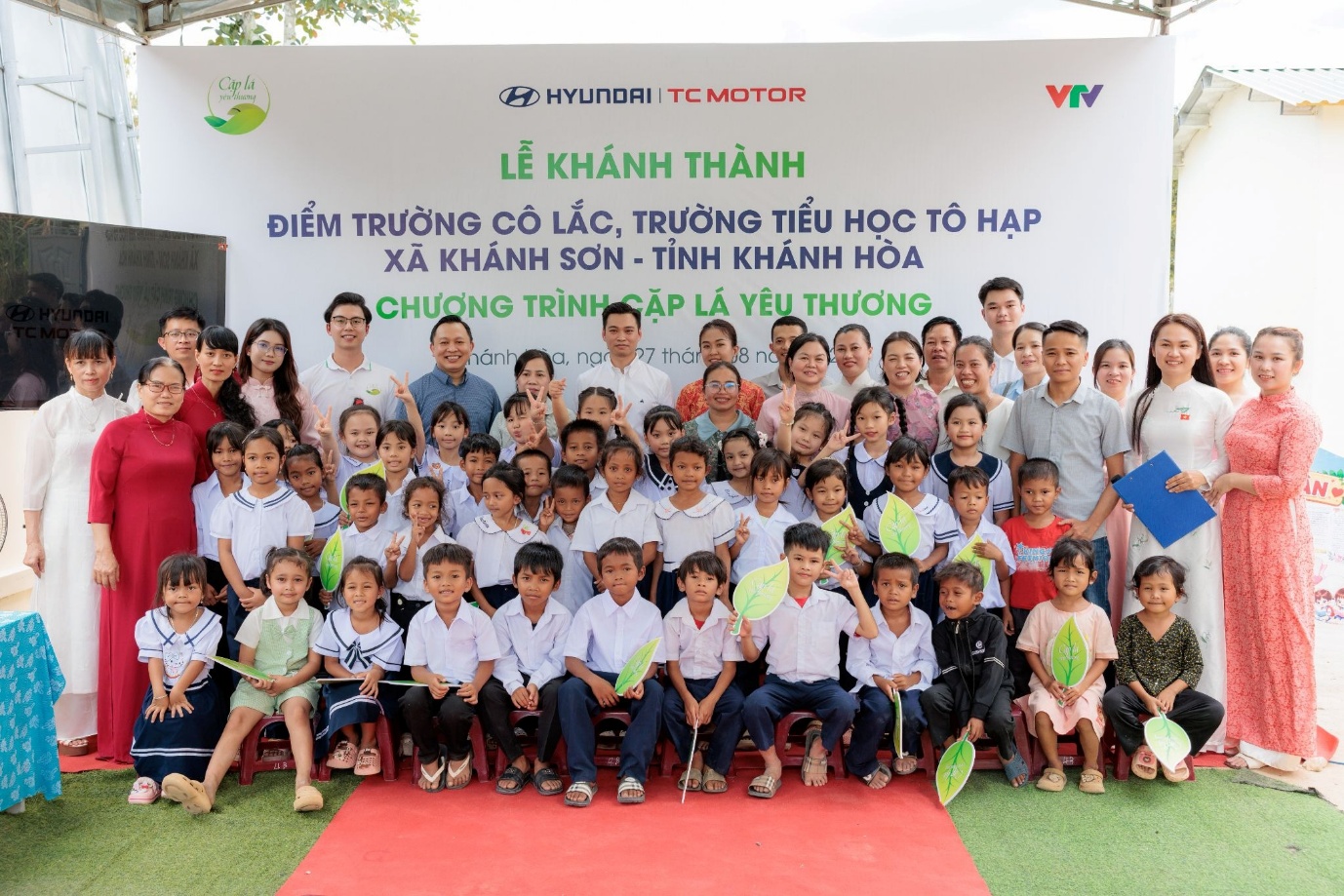 Hyundai Thành Công Việt Nam và "Cặp lá yêu thương" khánh thành điểm trường Cô Lắc - Trường tiểu học Tô Hạp- Ảnh 3.