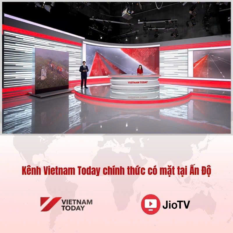 Vietnam Today chính thức có mặt trên JioTV, mở rộng tiếp cận khán giả Ấn Độ - Ảnh 1.