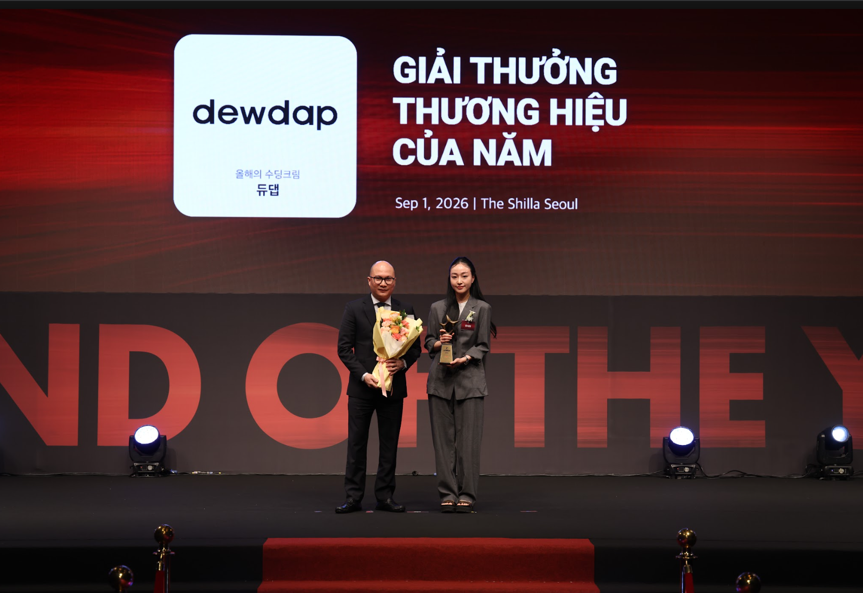 DEWDAP được người tiêu dùng Việt Nam bình chọn tại Brand of the Year 2026- Ảnh 1.