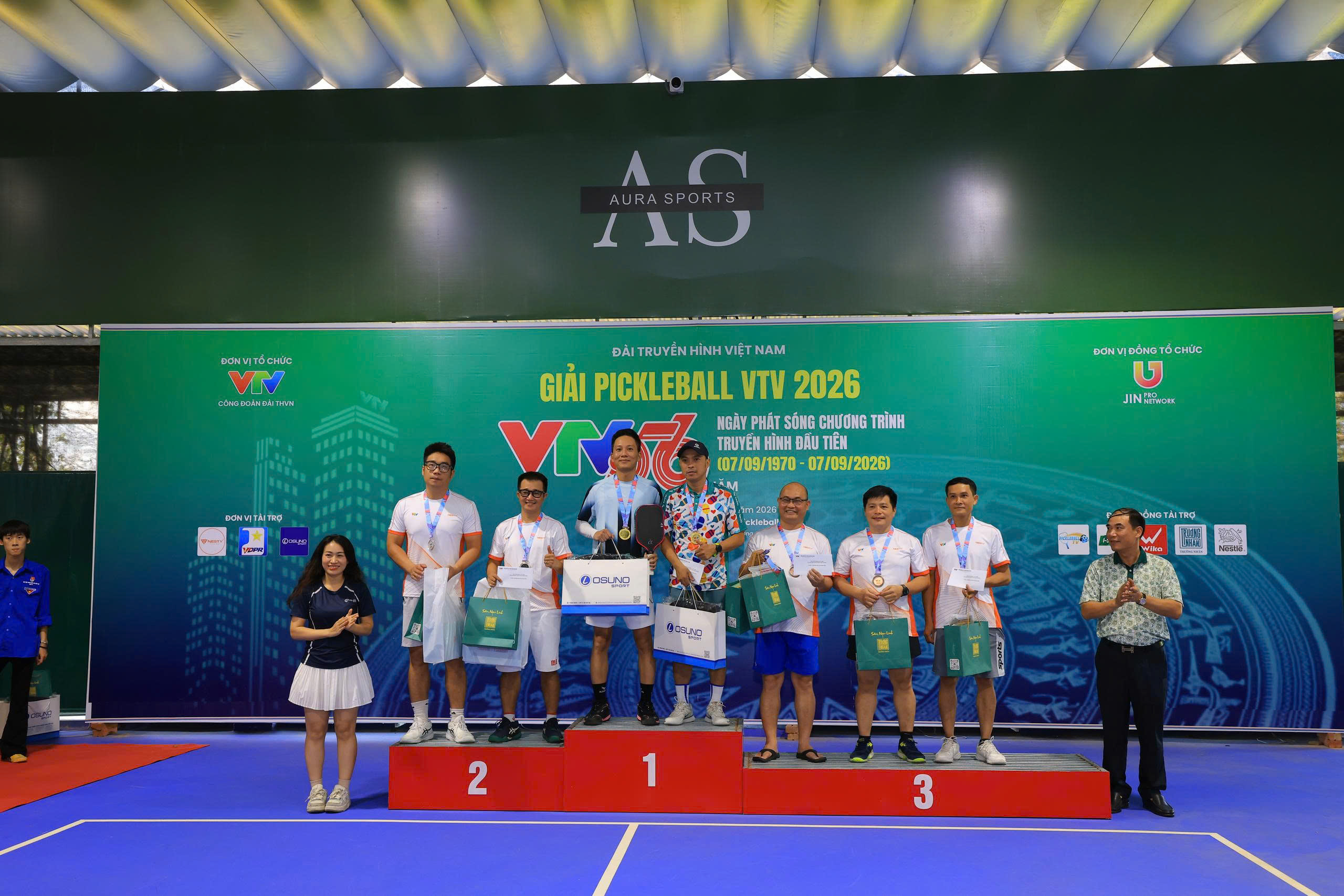Trao giải và Bế mạc Giải Pickleball VTV 2026 sau 214 trận đấu sôi nổi- Ảnh 9.