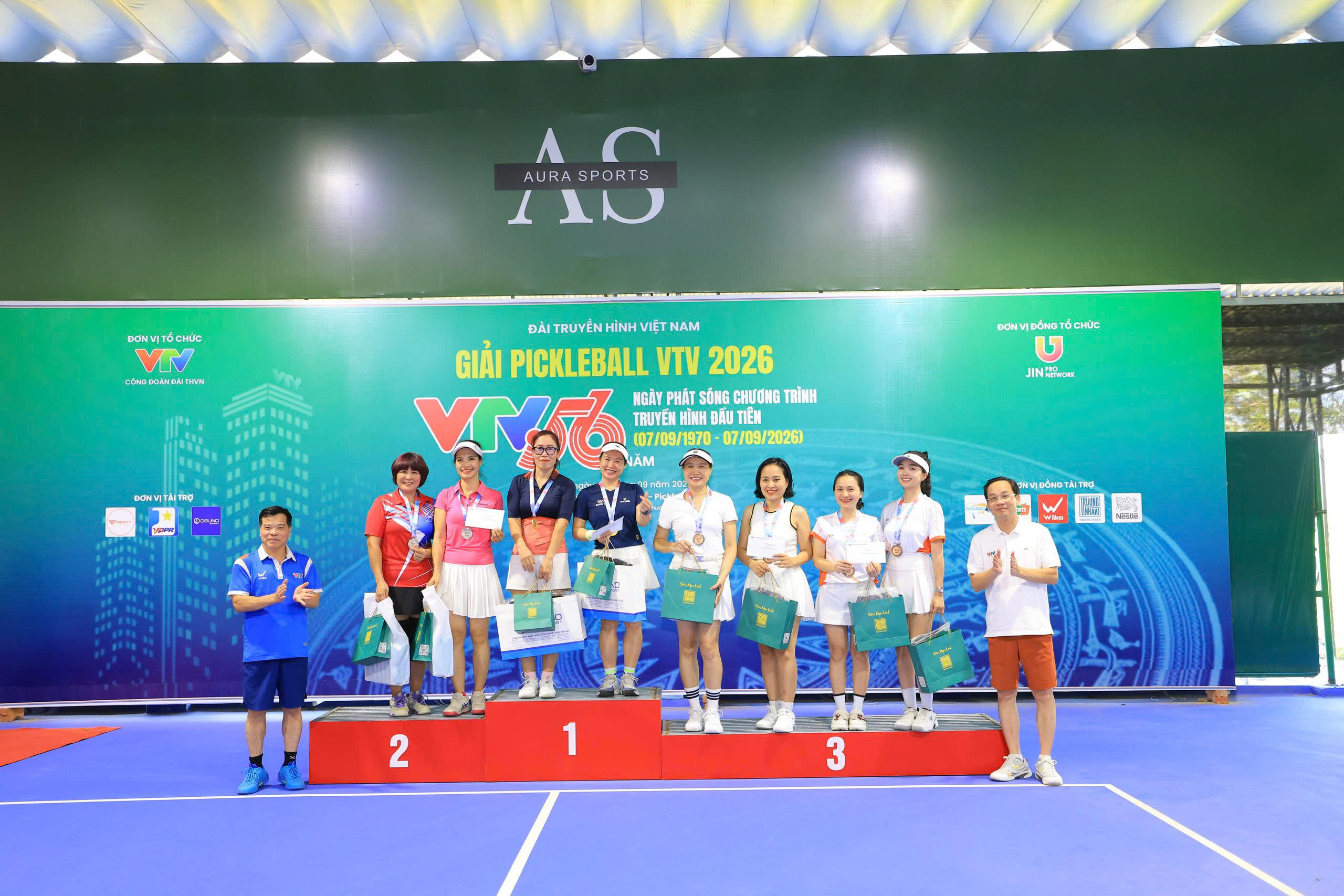 Trao giải và Bế mạc Giải Pickleball VTV 2026 sau 214 trận đấu sôi nổi- Ảnh 7.
