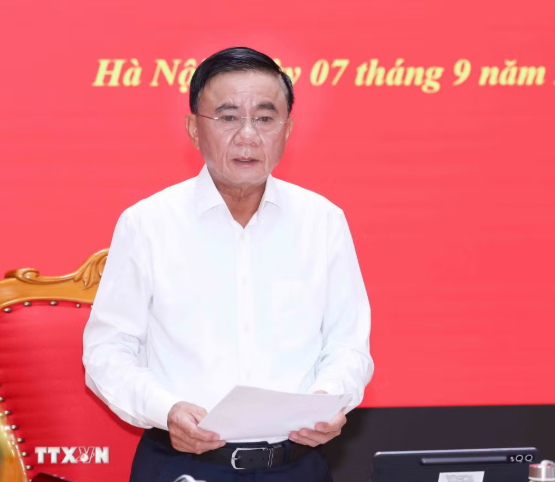 Thường trực Ban Bí thư chủ trì Hội nghị Ban Thường vụ Đảng ủy các cơ quan Đảng Trung ương - Ảnh 1.