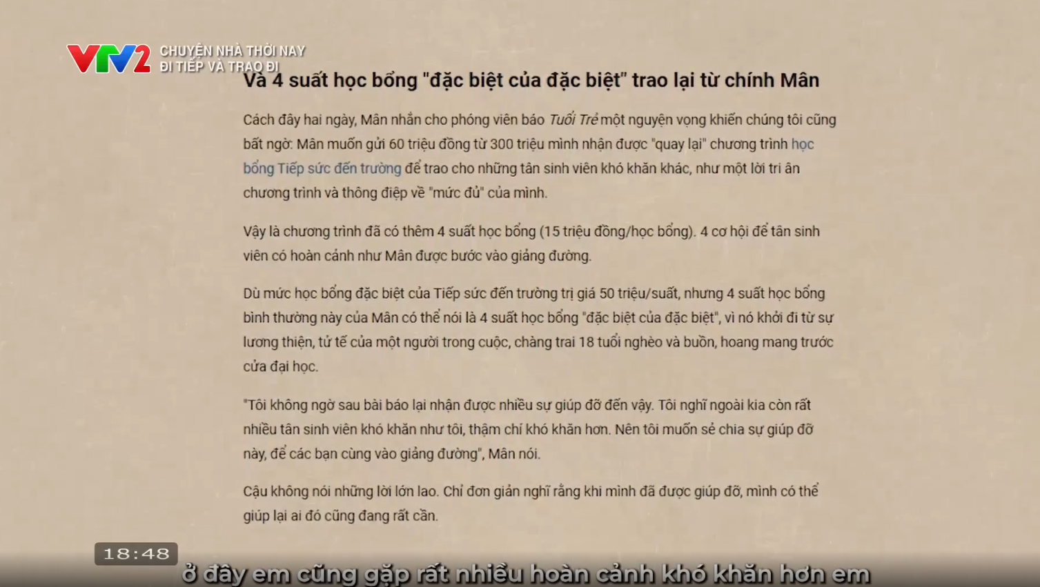 Chuyện nhà thời nay: Cậu tân sinh viên 18 tuổi và lựa chọn khiến nhiều người bất ngờ - Ảnh 1.