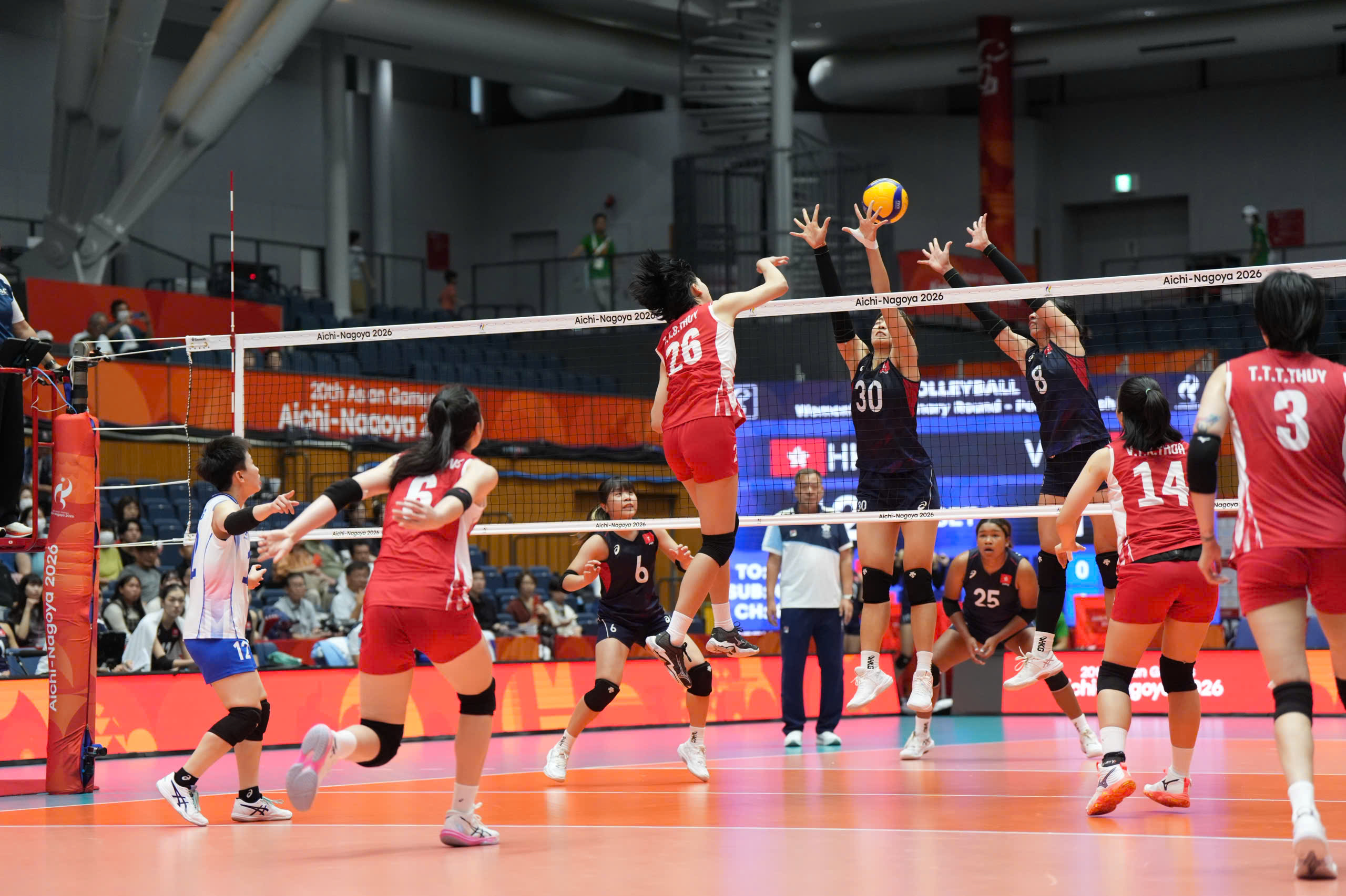 ASIAD 20: Bóng chuyền nữ Việt Nam sớm có vé tứ kết- Ảnh 1.