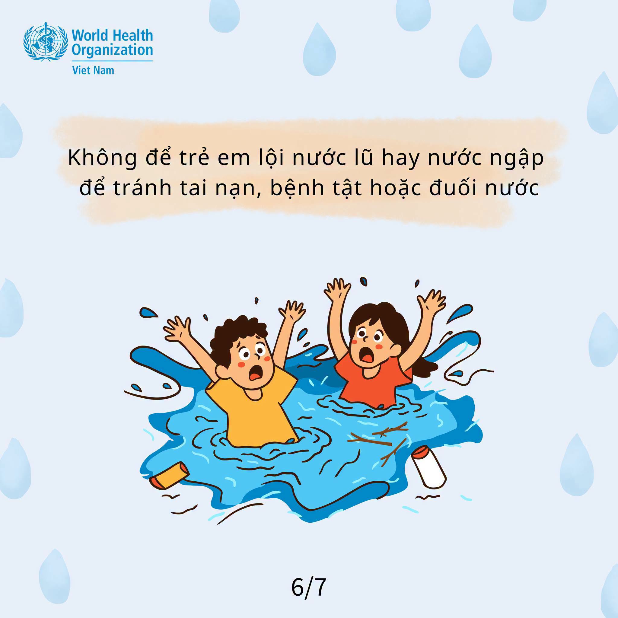 Giảm nguy cơ chấn thương, đuối nước những ngày mưa lớn - Ảnh 7.