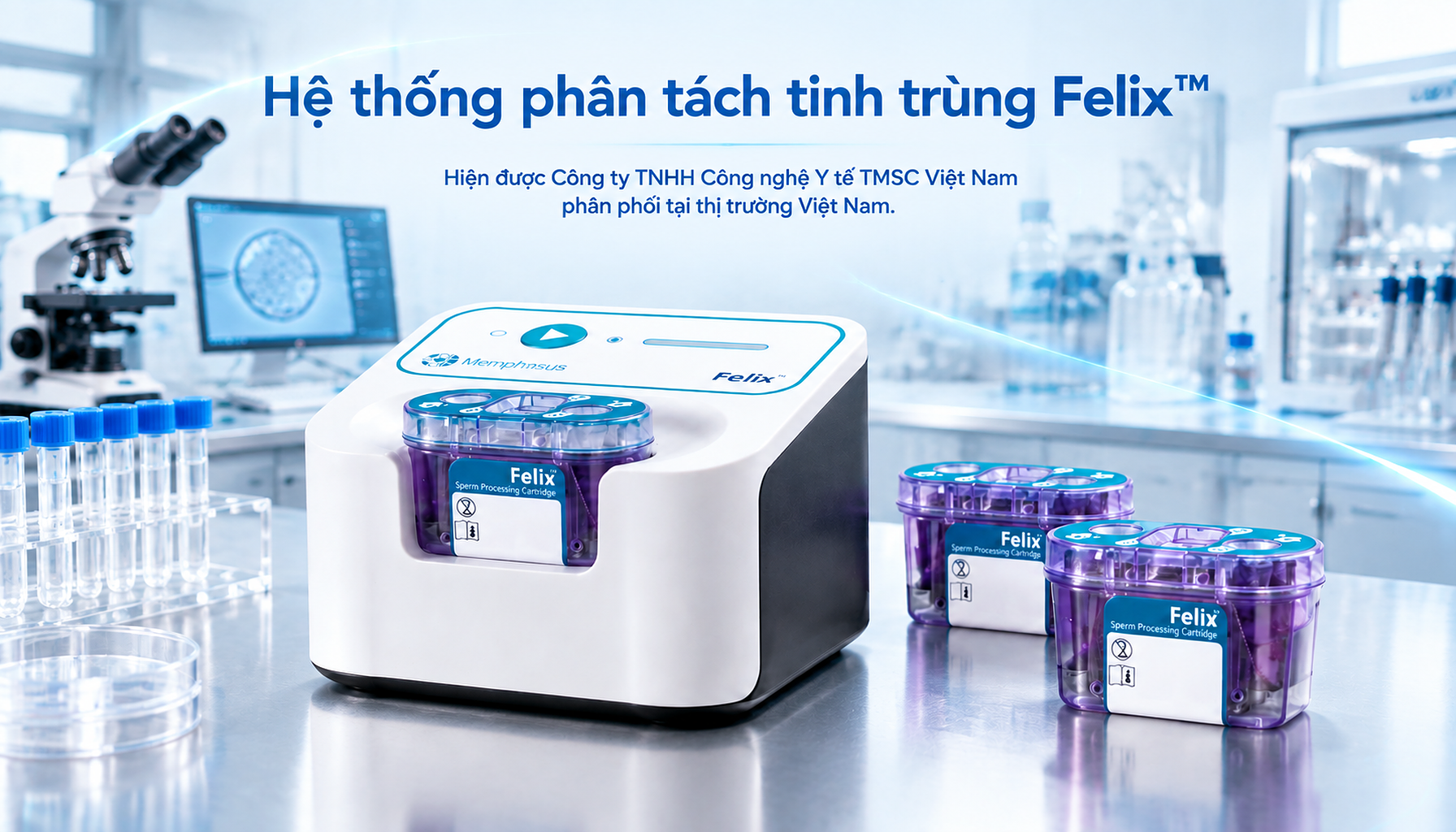 Công nghệ điện di của Felix™ System thay đổi cách chọn lọc tinh trùng- Ảnh 3.