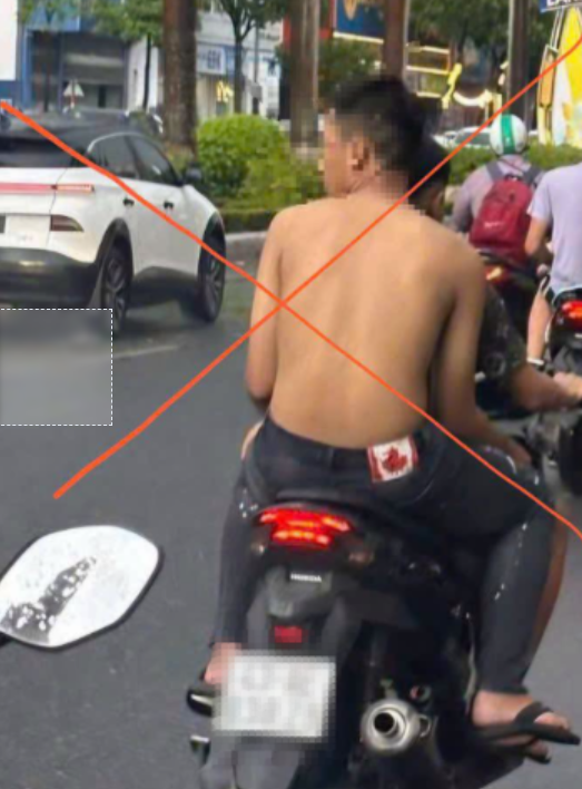 Từ phản ánh không đội mũ bảo hiểm, tìm lại xe mô tô bị mất trộm - Ảnh 1.