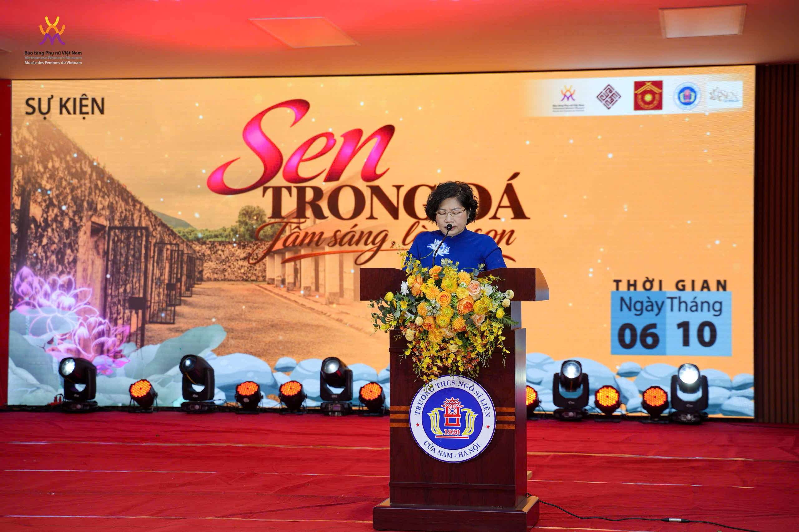 Triển lãm “Sen trong đá” giúp học sinh hiểu hơn ý chí kiên cường của những nữ tù chính trị xưa - Ảnh 5.