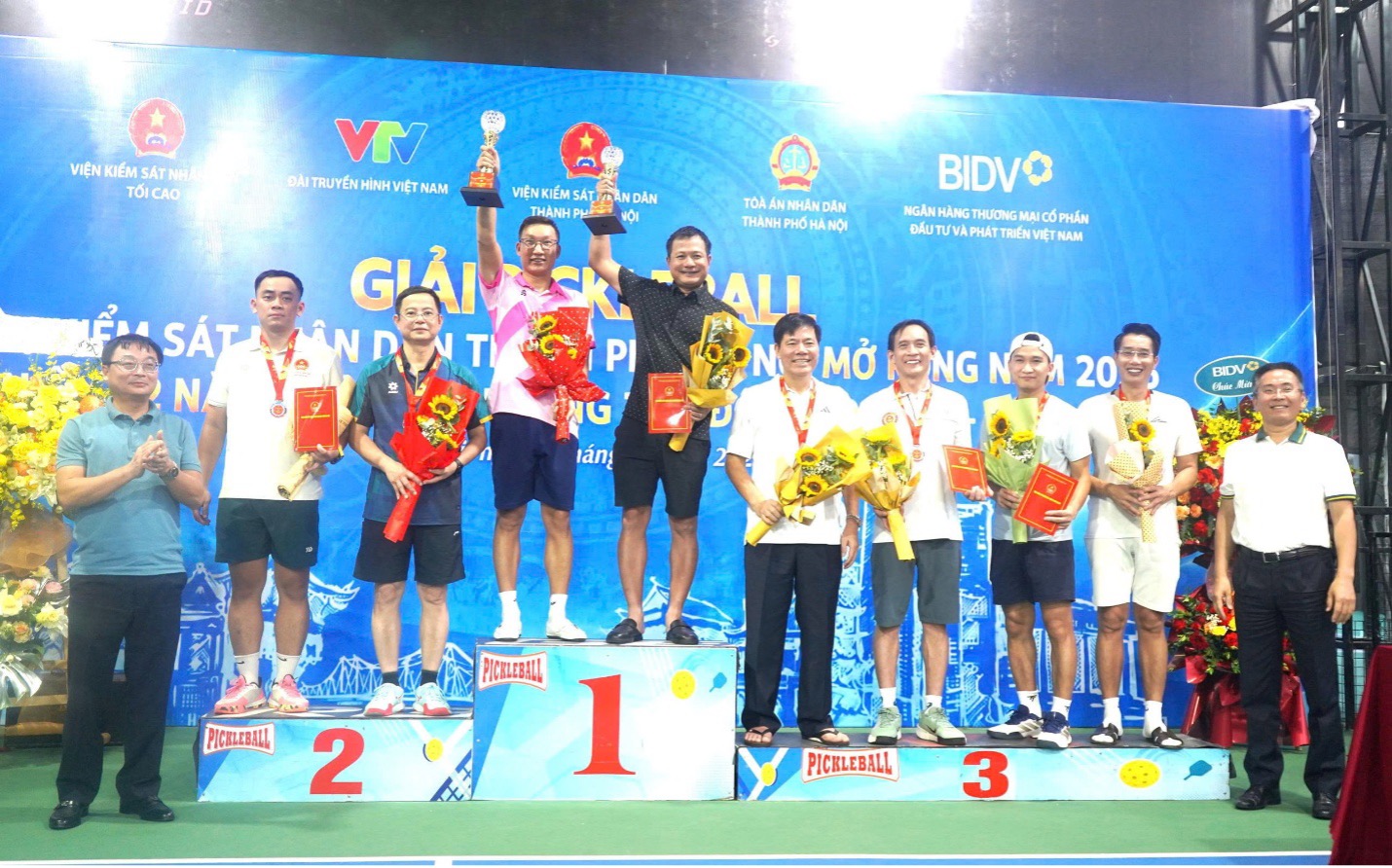 Sôi nổi Giải Pickleball mở rộng VKSND thành phố Hà Nội năm 2026- Ảnh 6.