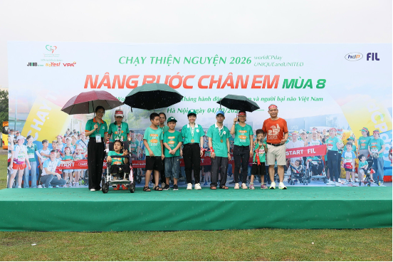 Giải chạy "N&acirc;ng bước ch&acirc;n em" lan tỏa tinh thần thể thao h&ograve;a nhập- Ảnh 2.