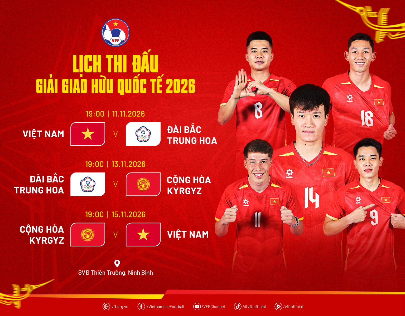 ĐT Việt Nam đấu hai đối thủ quốc tế tại sân Thiên Trường- Ảnh 2. ĐT Việt Nam đấu hai đối thủ quốc tế tại sân Thiên Trường- Ảnh 2.