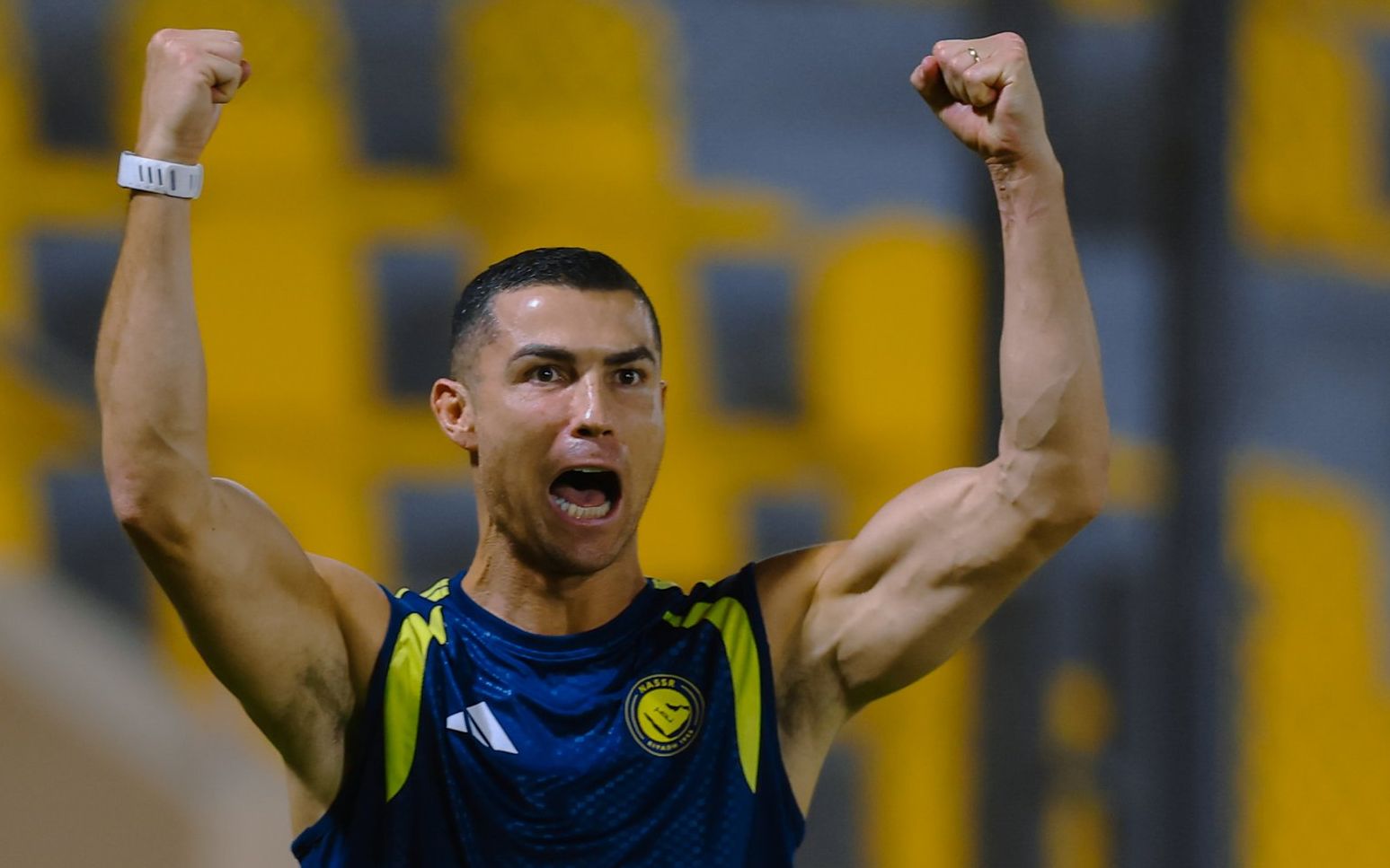 Cristiano Ronaldo nhận bàn thắng gây tranh cãi trong chiến thắng của Al Nassr trước Al Faisaly - Ảnh 2.